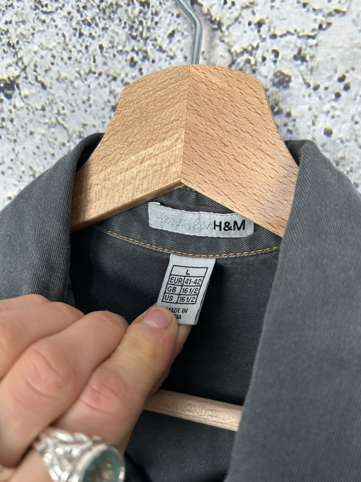H&M H&M Avant Garde Shirt Japan Style Alternative Grunge Punk Size US L / EU 52-54 / 3 - 5 Thumbnail