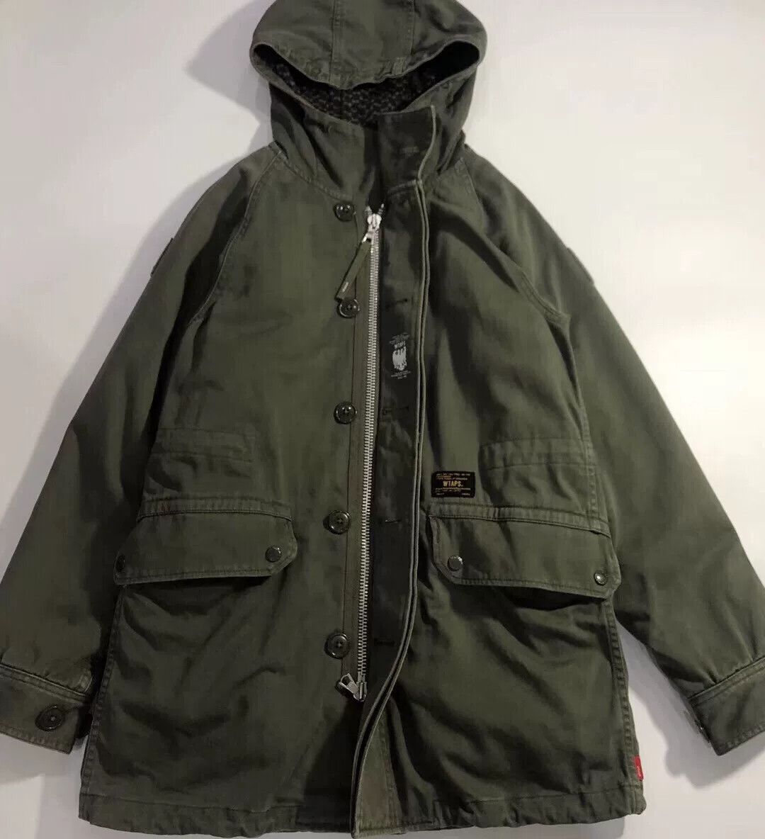 Wtaps WTAPS 14AW M-64 Cotton Satin Jacket Size US S / EU 44-46 / 1 - 1 Thumbnail