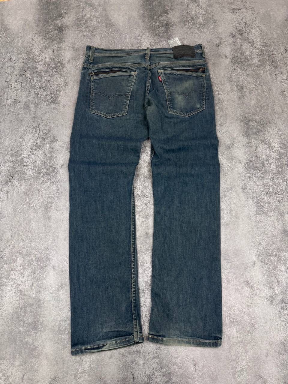 Levi's Levi's Men Blue Denim Straight Leg Jeans Size W34 Size US 34 / EU 50 - 1 Thumbnail