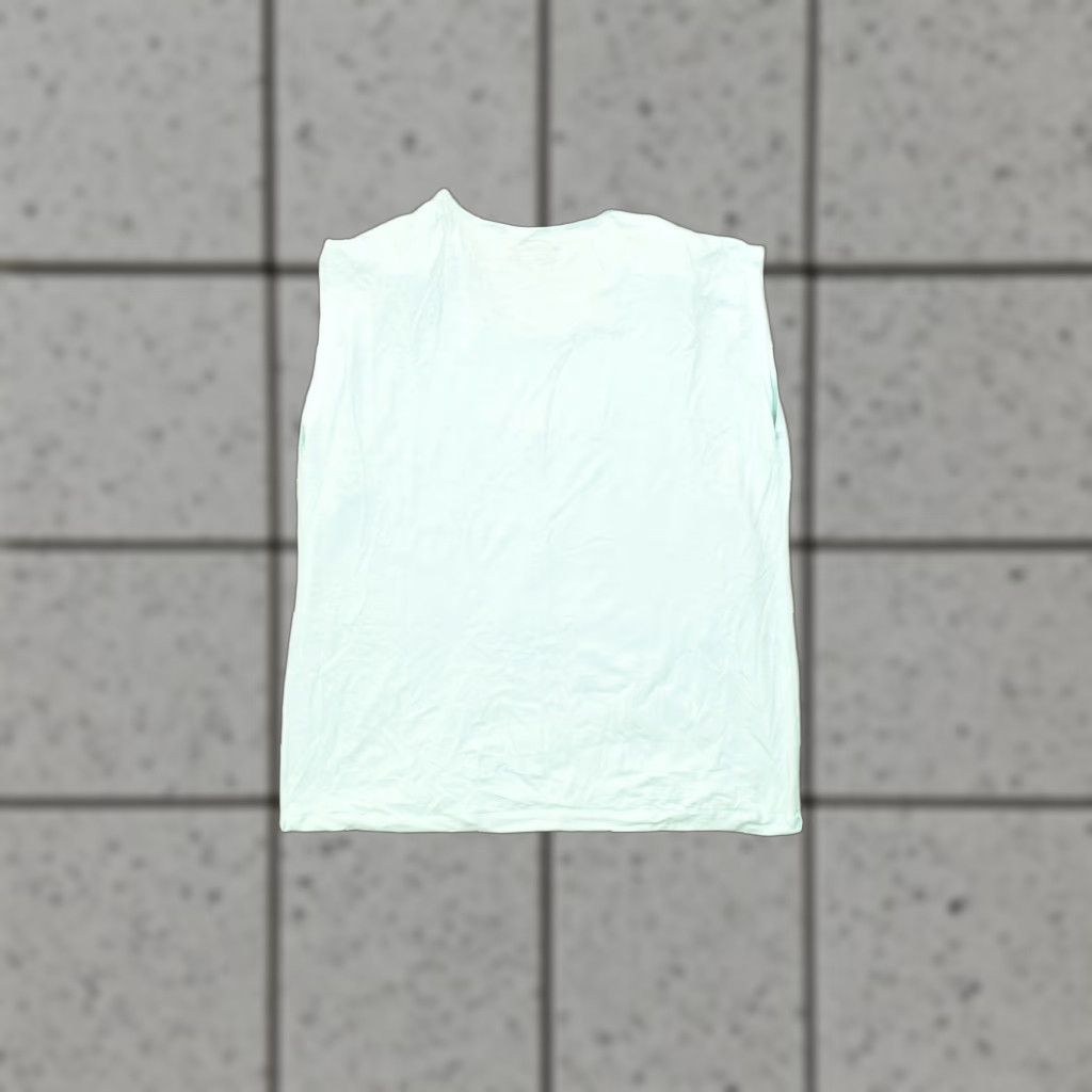 Eddie Bauer Eddie Bauer Women 2XL Outdoor Blue Surplice Wrap Sleeveless Knit Top Cotton Top Size XXL / US 16-18 / IT 52-54 - 1 Thumbnail