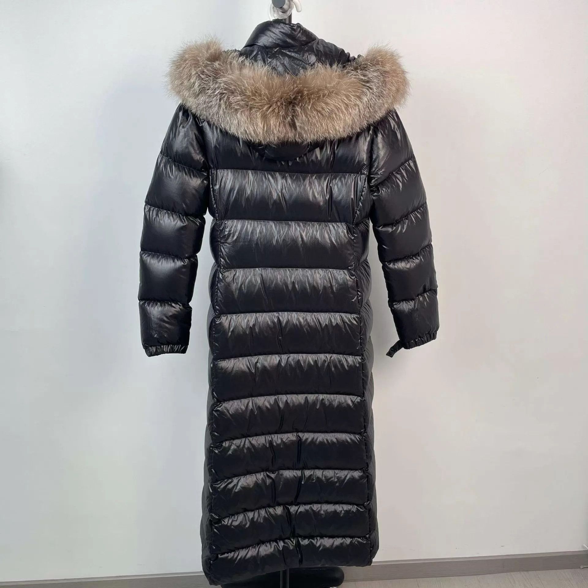 Moncler Moncler Long Down Coat Black Size 1 Size S / US 4 / IT 40 - 2 Thumbnail