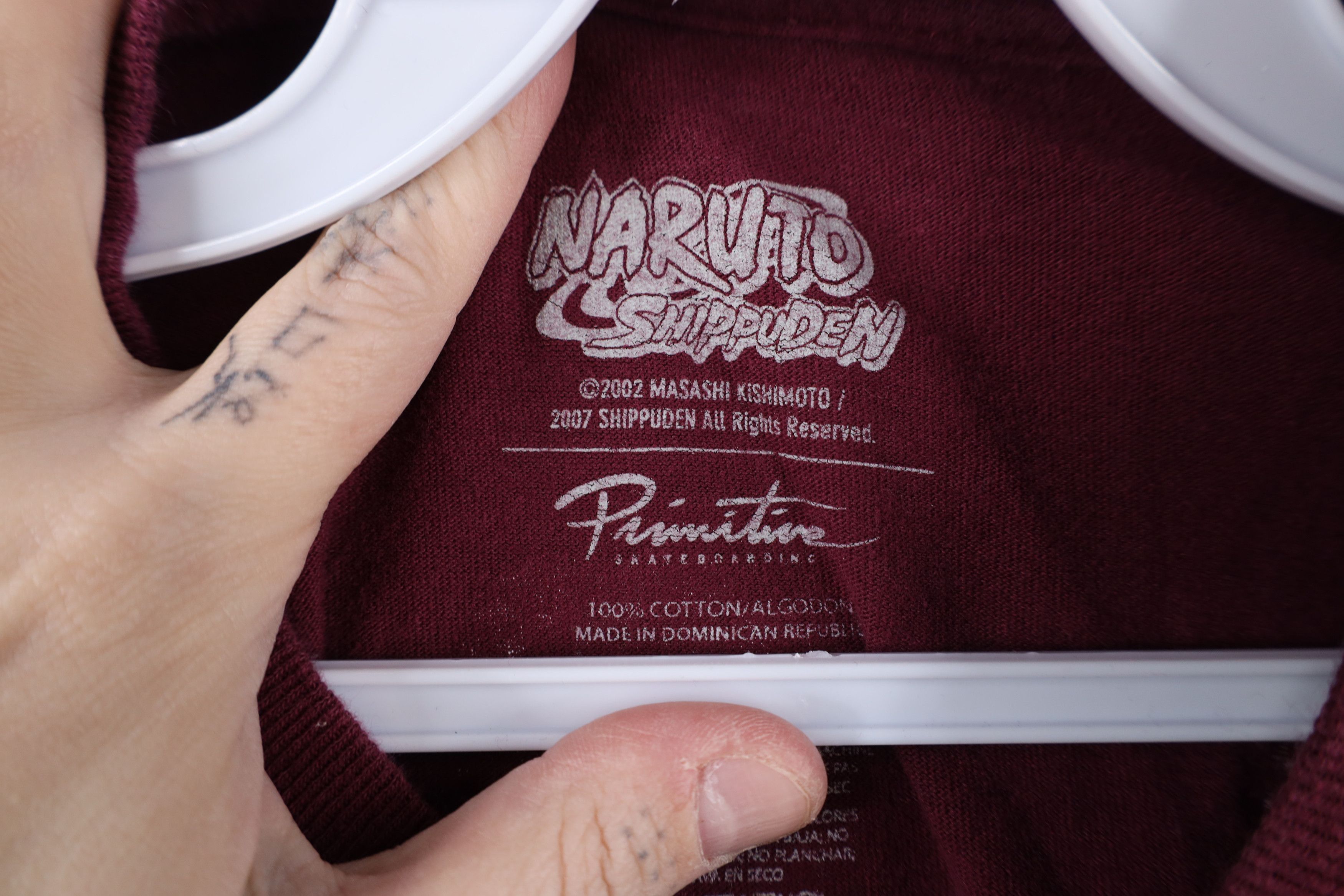 Vintage Vintage Naruto Shippuden x Primitive Skateboards T-Shirt Size US M / EU 48-50 / 2 - 8 Thumbnail