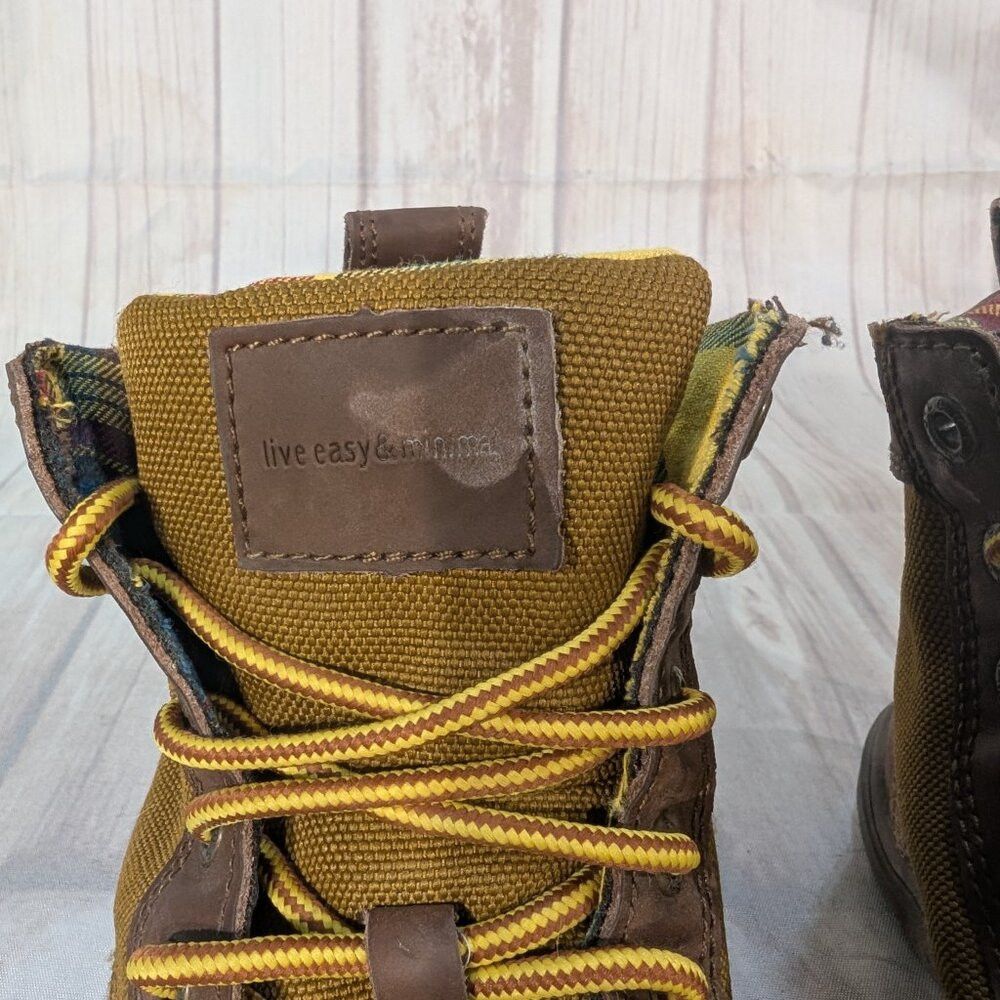 Other Lems Boulder Buckeye Size 41 Brown Canvas Casual Lace-Up Hi Size US 11 / IT 41 - 2 Thumbnail