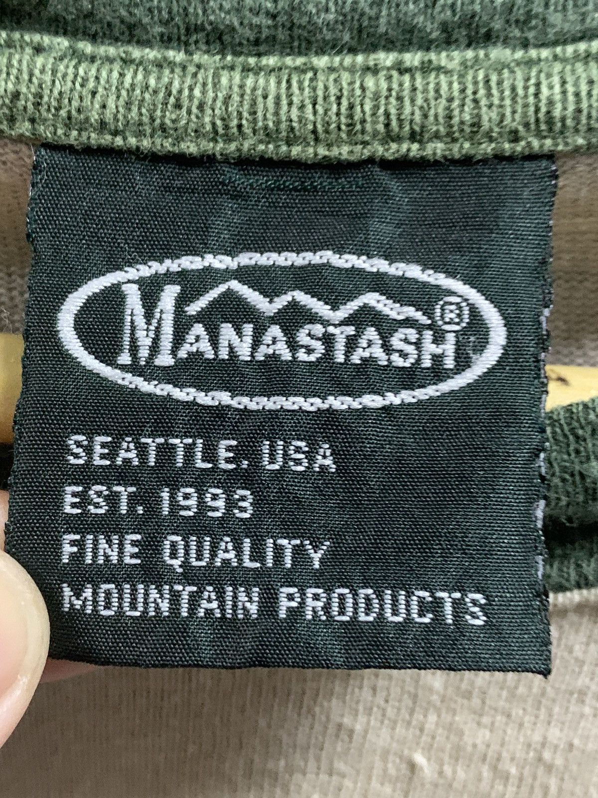 Manastash × Vintage Vintage Manastash t-shirt Size US L / EU 52-54 / 3 - 12 Thumbnail