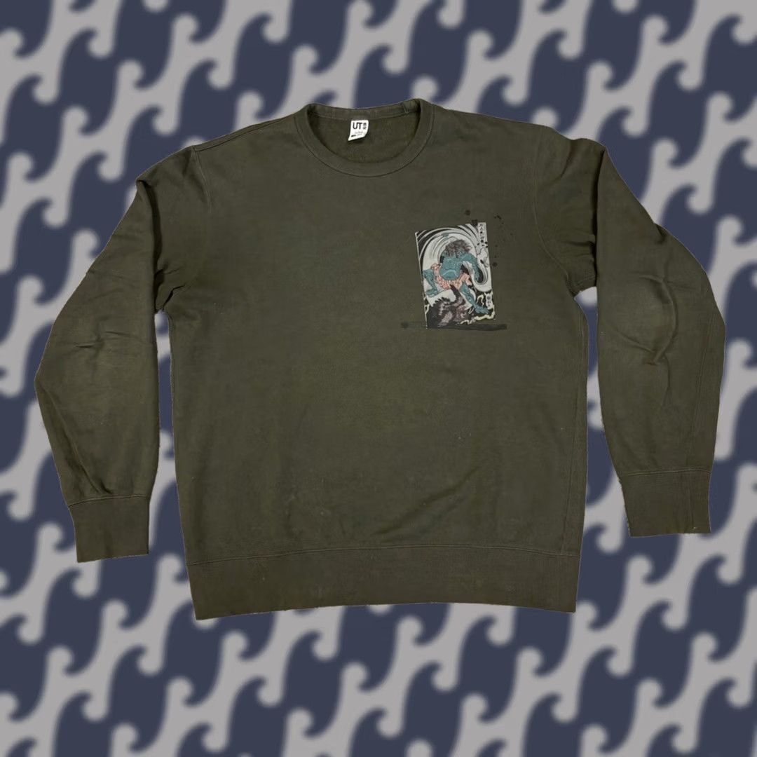 Uniqlo Uniqlo UT Museum of Fine Arts Boston Crewneck Sweatshirt Green L Mens pullover Art Size Large Size US L / EU 52-54 / 3 - 1 Thumbnail