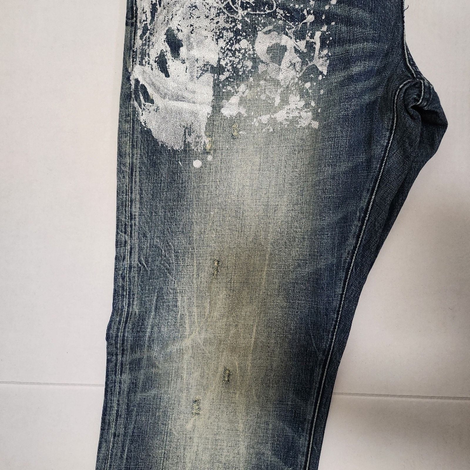 Prps PRPS Silver Splash Jeans Size US 40 / EU 56 - 6 Thumbnail