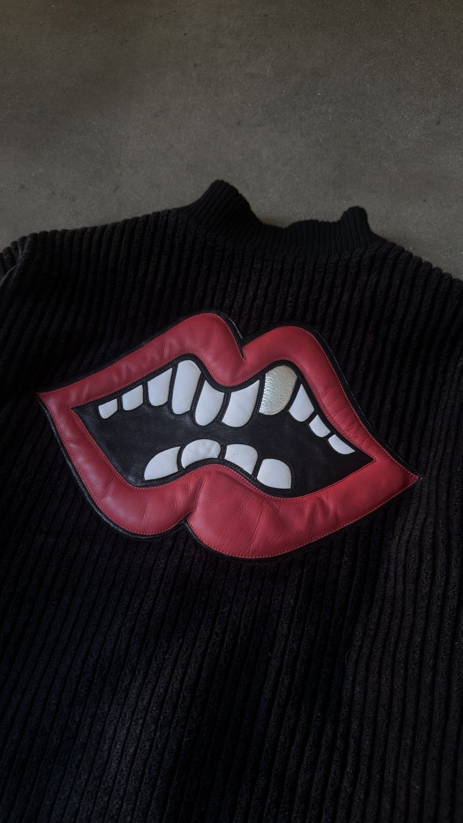 Chrome Hearts RARE! Chrome Hearts Matty Boy Lips CrossPatch Varsity Jacket Size US S / EU 44-46 / 1 - 7 Thumbnail