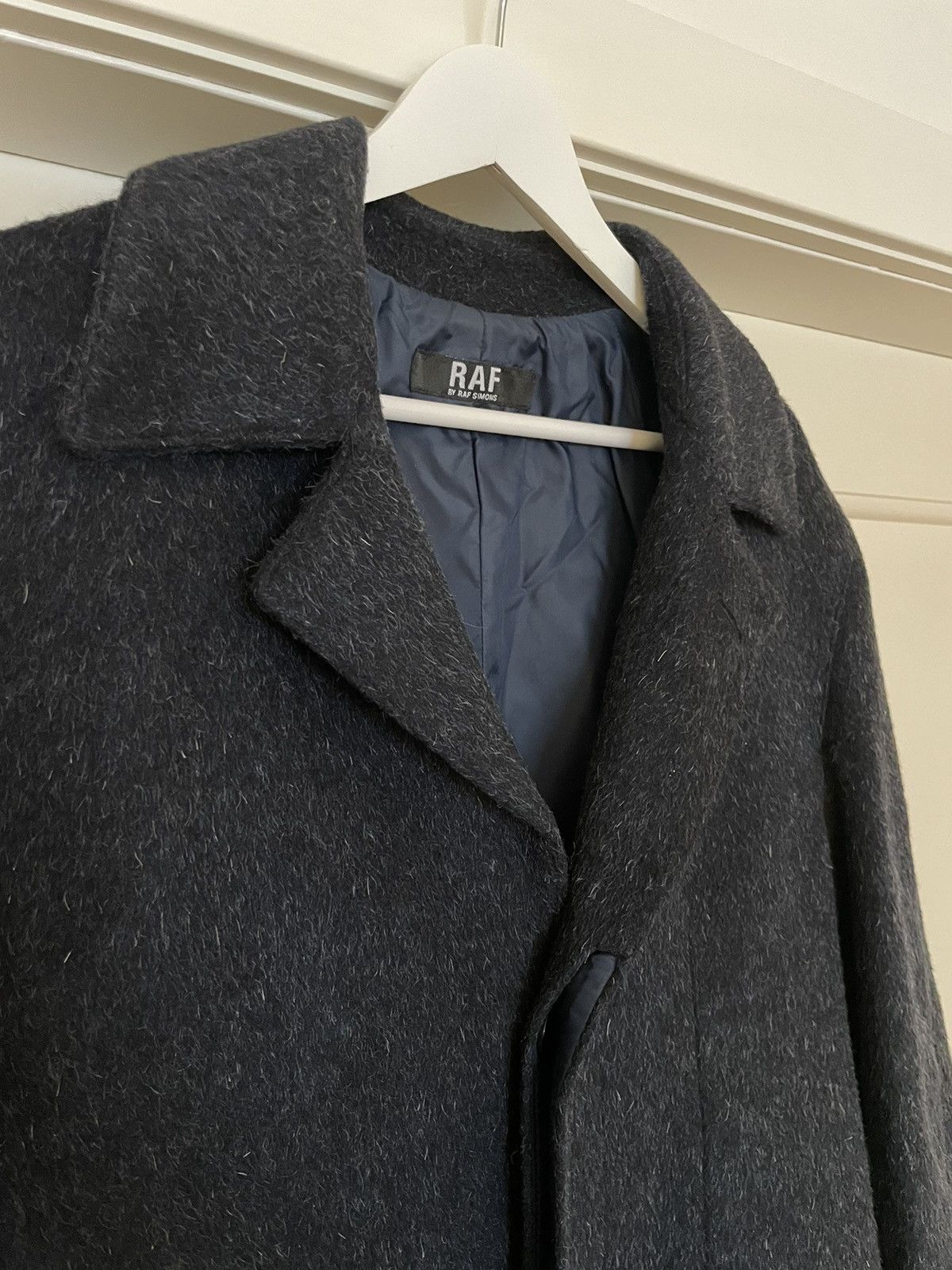 Raf by Raf Simons Mohair and wool coat by RAF Size US M / EU 48-50 / 2 - 2 Thumbnail