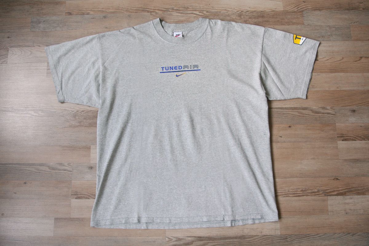 Nike Nike Tuned Air TN Vintage hyper blue T shirt XL Size US XL / EU 56 / 4 - 2 Thumbnail