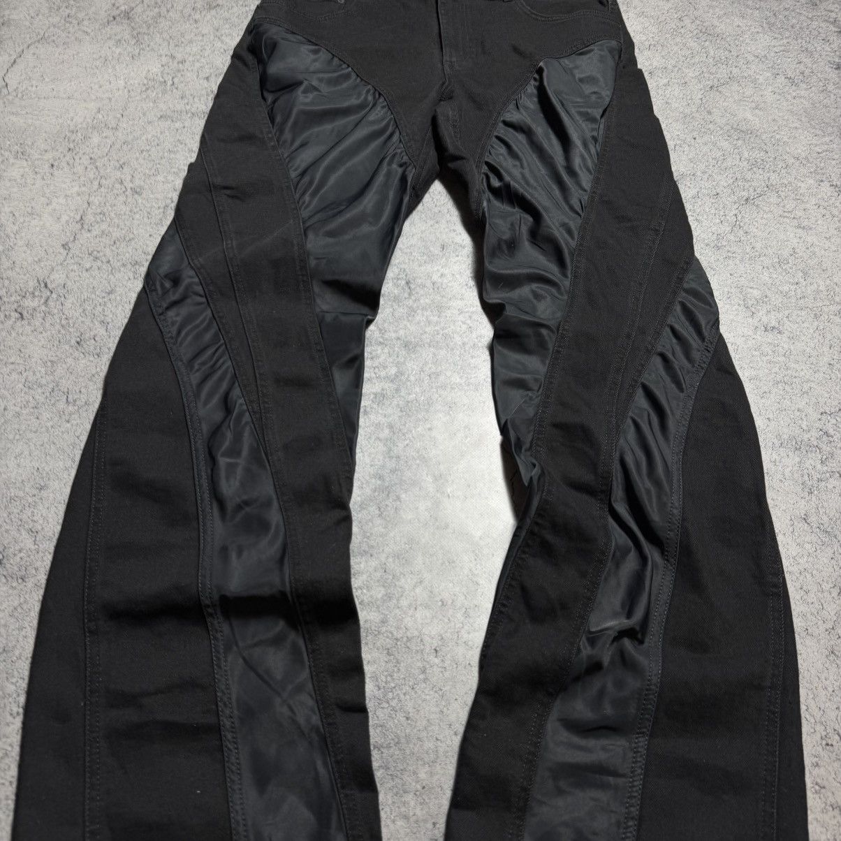 H&M × Mugler Rare Mugler x H&M Jeans Size US 40 / EU 56 - 3 Thumbnail