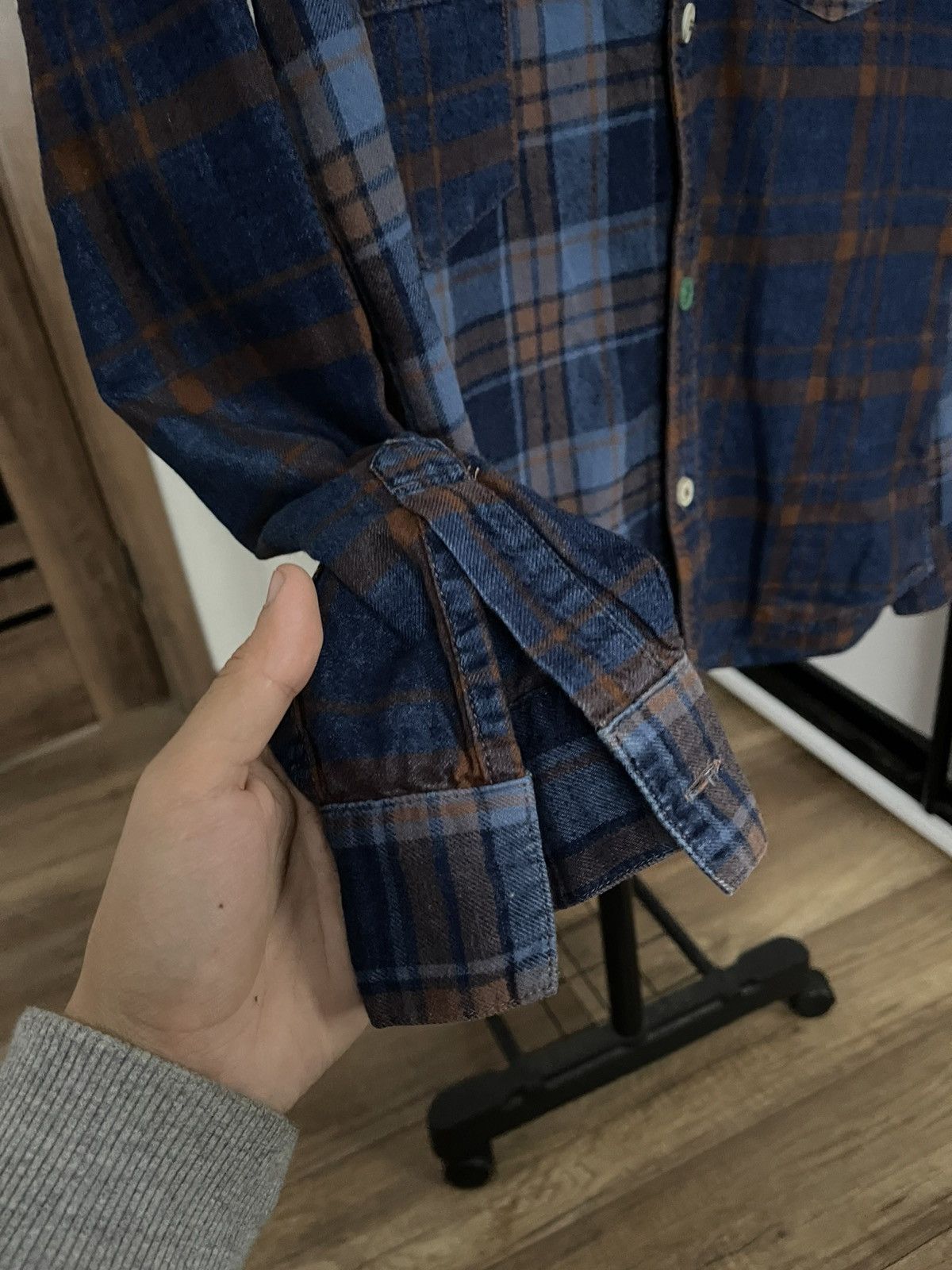 FDMTL FDMTL Japanese Checked Shirt Button Up Size US L / EU 52-54 / 3 - 13 Thumbnail
