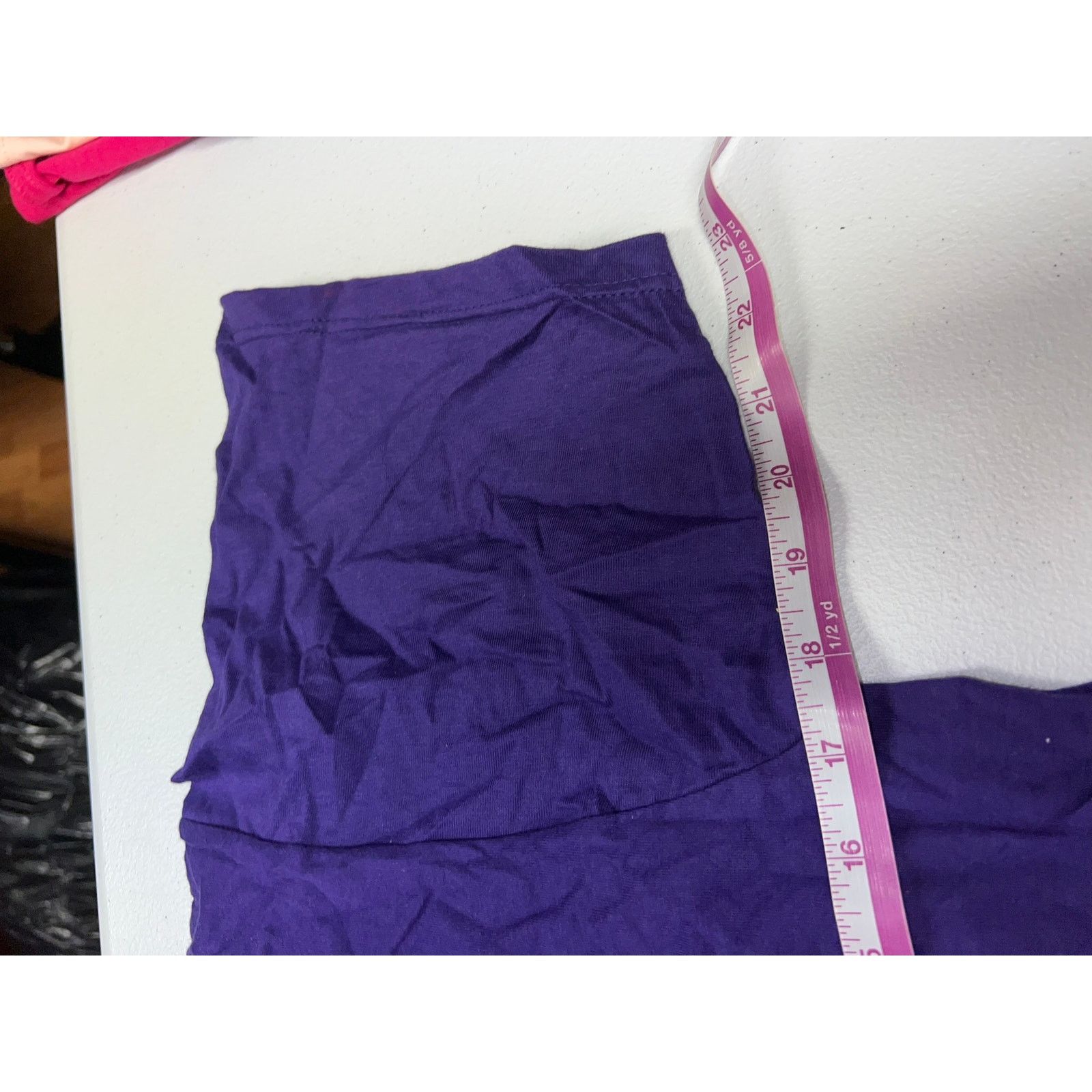 Jerzees 90s Vintage Jerzees 100% Combed Cotton Purple Blank Shirt M Size US M / EU 48-50 / 2 - 6 Thumbnail
