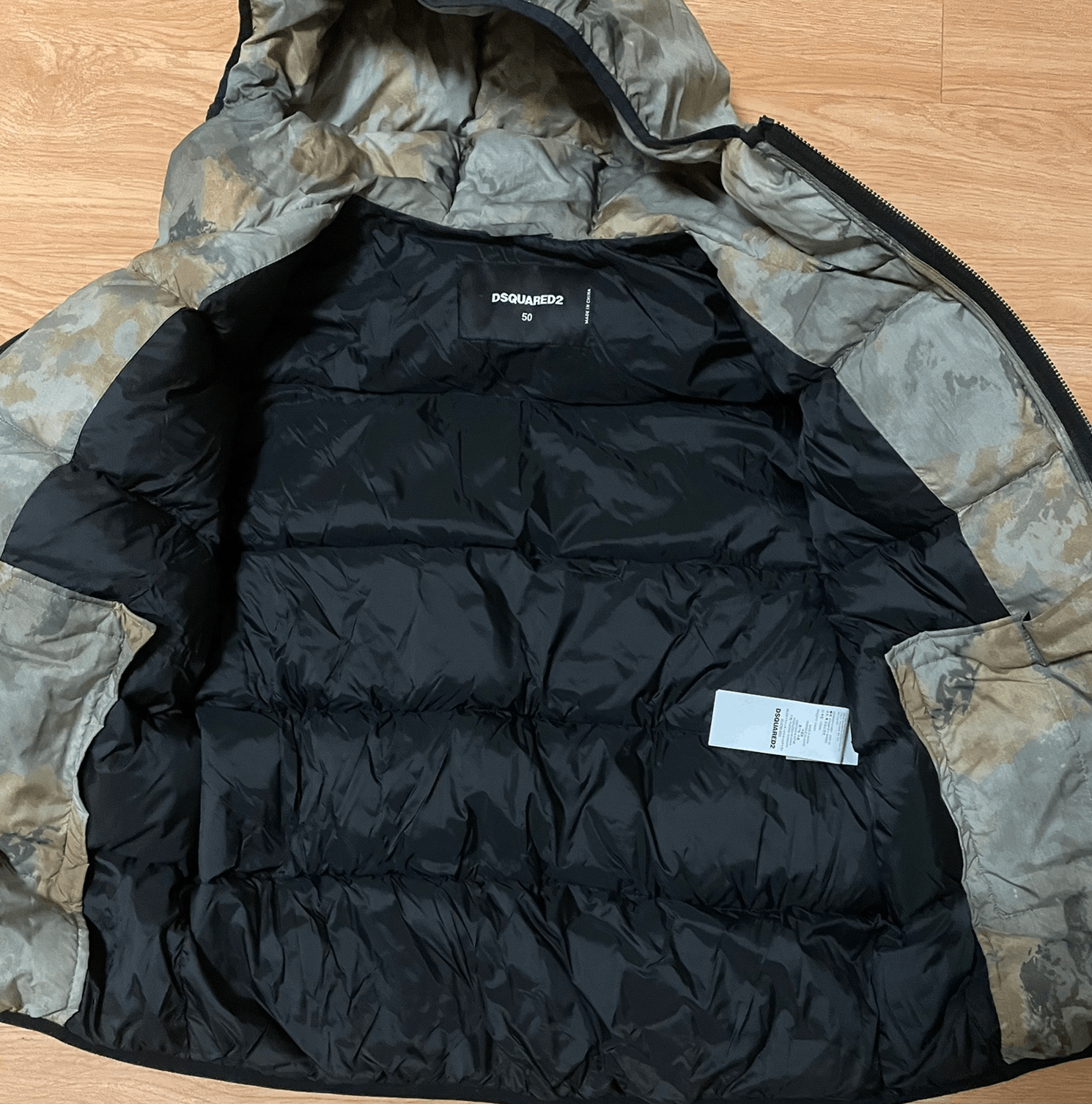 Dsquared2 DSQUARED2 camouflage down jacket, size 50 Size US M / EU 48-50 / 2 - 5 Thumbnail