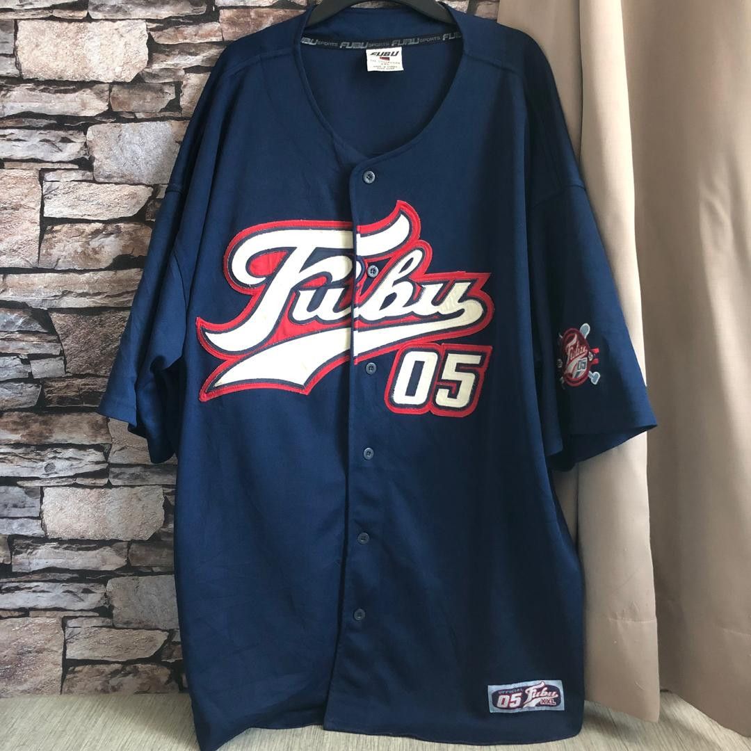 Fubu FUBU 05 Baseball Jersey XXL Y2K Hip Hop Oversized Size US XXL / EU 58 / 5 - 1 Thumbnail