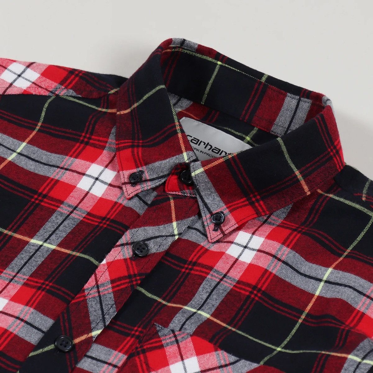 Carhartt × Carhartt Wip × Travis Scott Carhartt WIP Phil Shirt Long Sleeve Check y2k Size US M / EU 48-50 / 2 - 2 Thumbnail