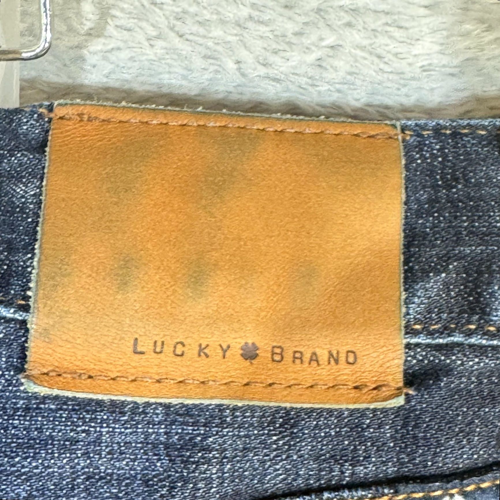 Lucky Brand Lucky Brand Jeans Mens 38x30 Blue 221 Original Straight Whiskered Denim Pants Clothing Jeans Regular Stretch Mid Rise White? No Size US 38 / EU 54 - 3 Thumbnail