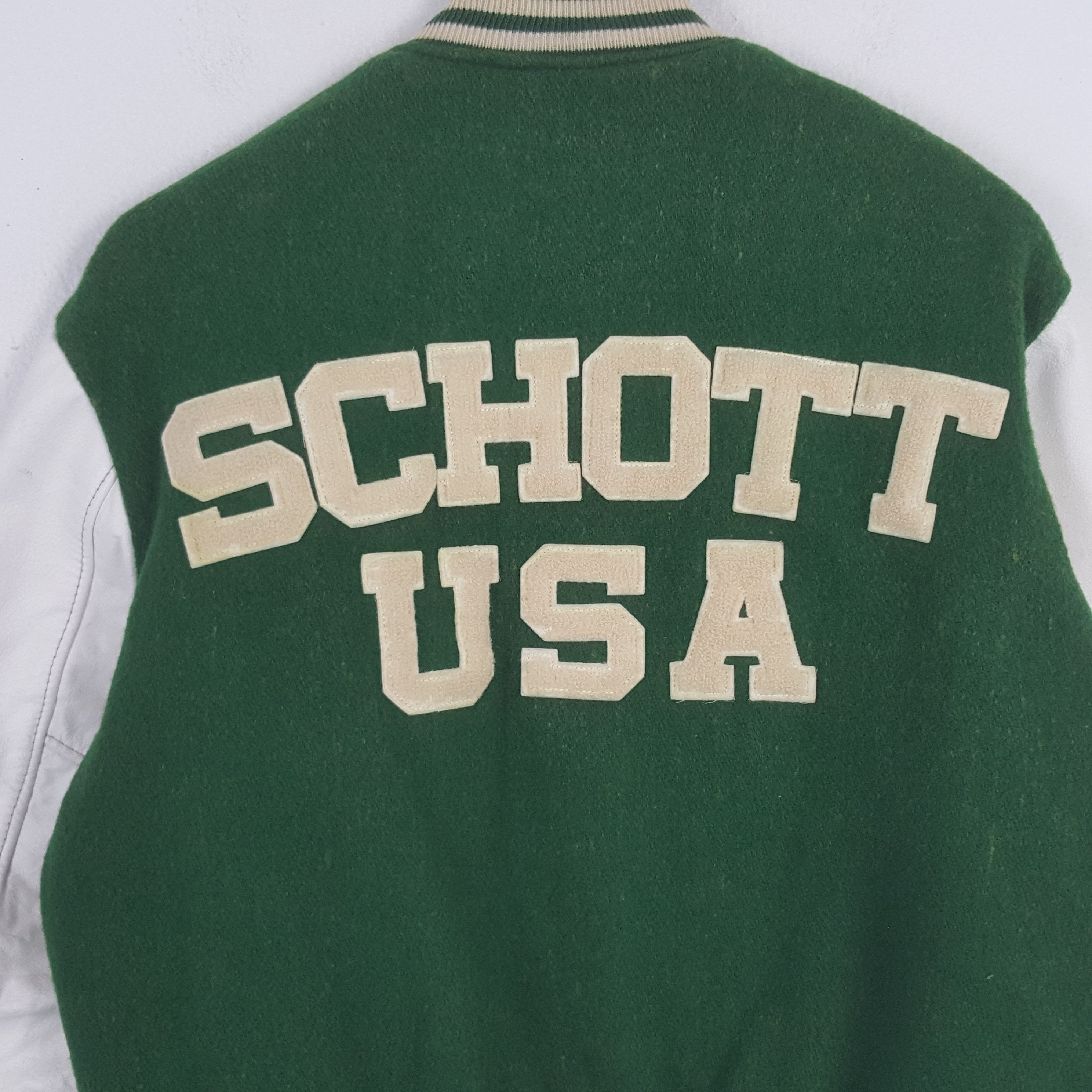 Schott Vintage Schott USA American Sports Varsity Jacket C292N18 Size US M / EU 48-50 / 2 - 2 Thumbnail