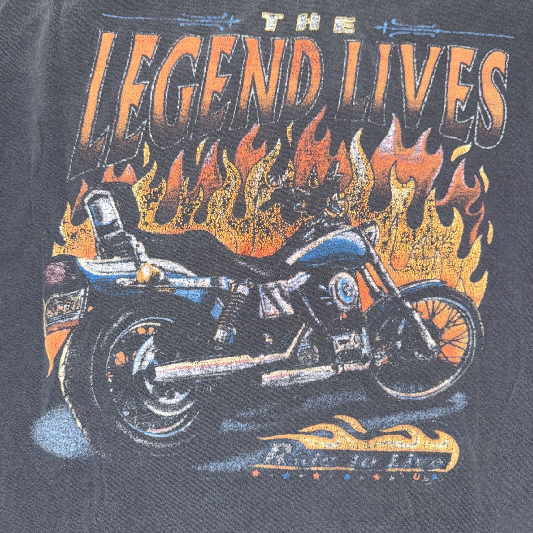 Route 66 VINTAGE Harley-Davidson Route 66 Graphic T-Shirt Black XL 23x26 Motorcycle Biker Size US XL / EU 56 / 4 - 2 Thumbnail