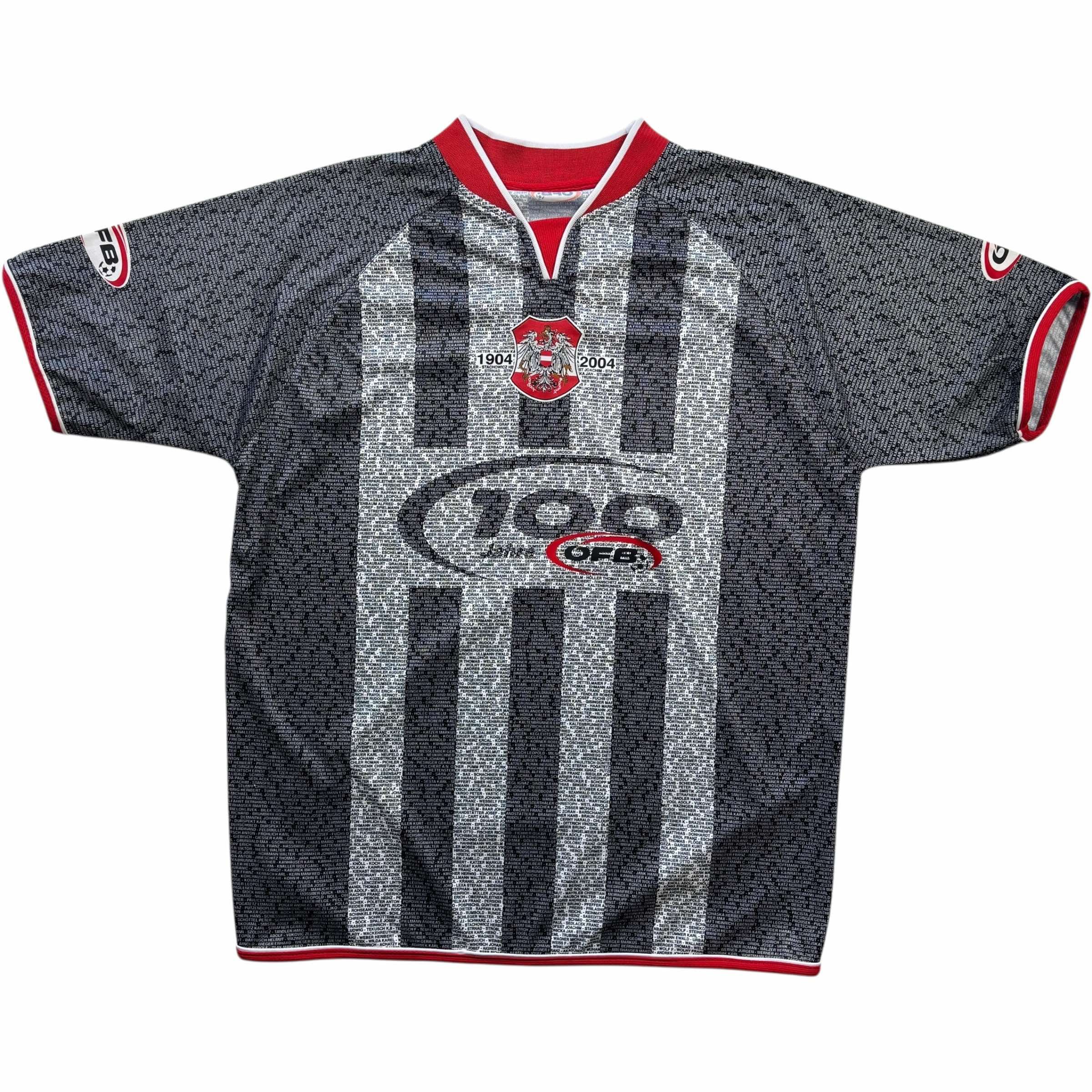 Other Austria 2004 special centenary football jersey shirt size L Size US L / EU 52-54 / 3 - 1 Thumbnail