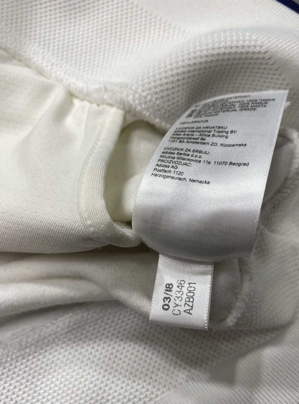 Adidas × Palace Palace x Adidas On Court Towel Track Jacket White(VEST ONLY) Size US L / EU 52-54 / 3 - 5 Thumbnail