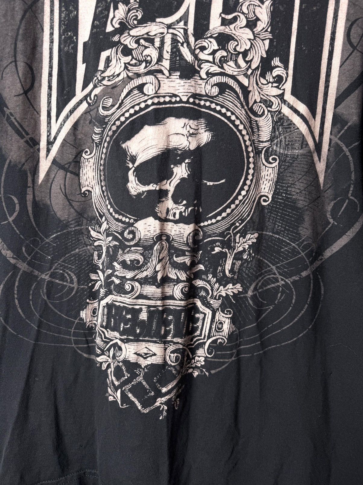 Tapout Y2K Tapout Boxing Vintage T Shirt Skull Jnco Affiction Size US XL / EU 56 / 4 - 4 Thumbnail