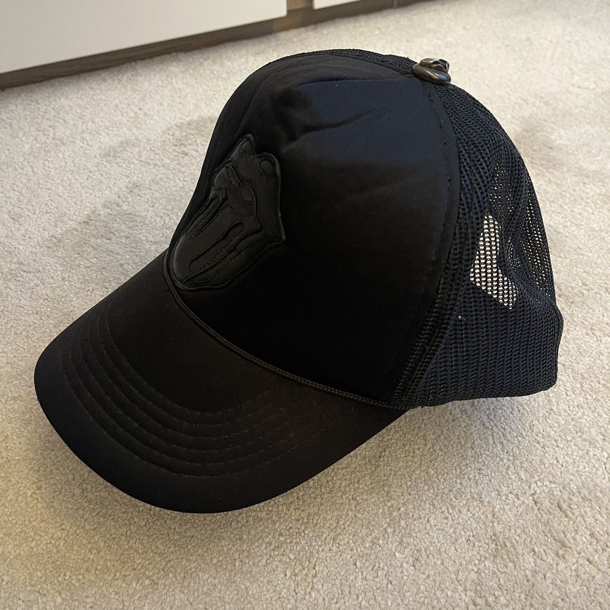 Chrome Hearts Chrome Hearts Rolling Stones Tongue Patch Trucker Hat Size ONE SIZE - 4 Thumbnail