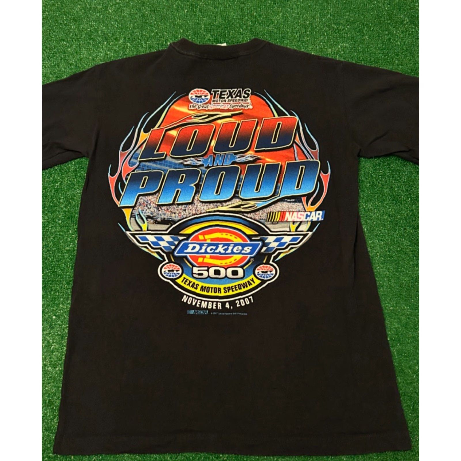 Dickies VINTAGE Dickies NASCAR 500 Double Sided VTG Shirt Texas 2007 90s Y2K Mens Medium Black Short Sleeve Shirt Size US M / EU 48-50 / 2 - 2 Thumbnail