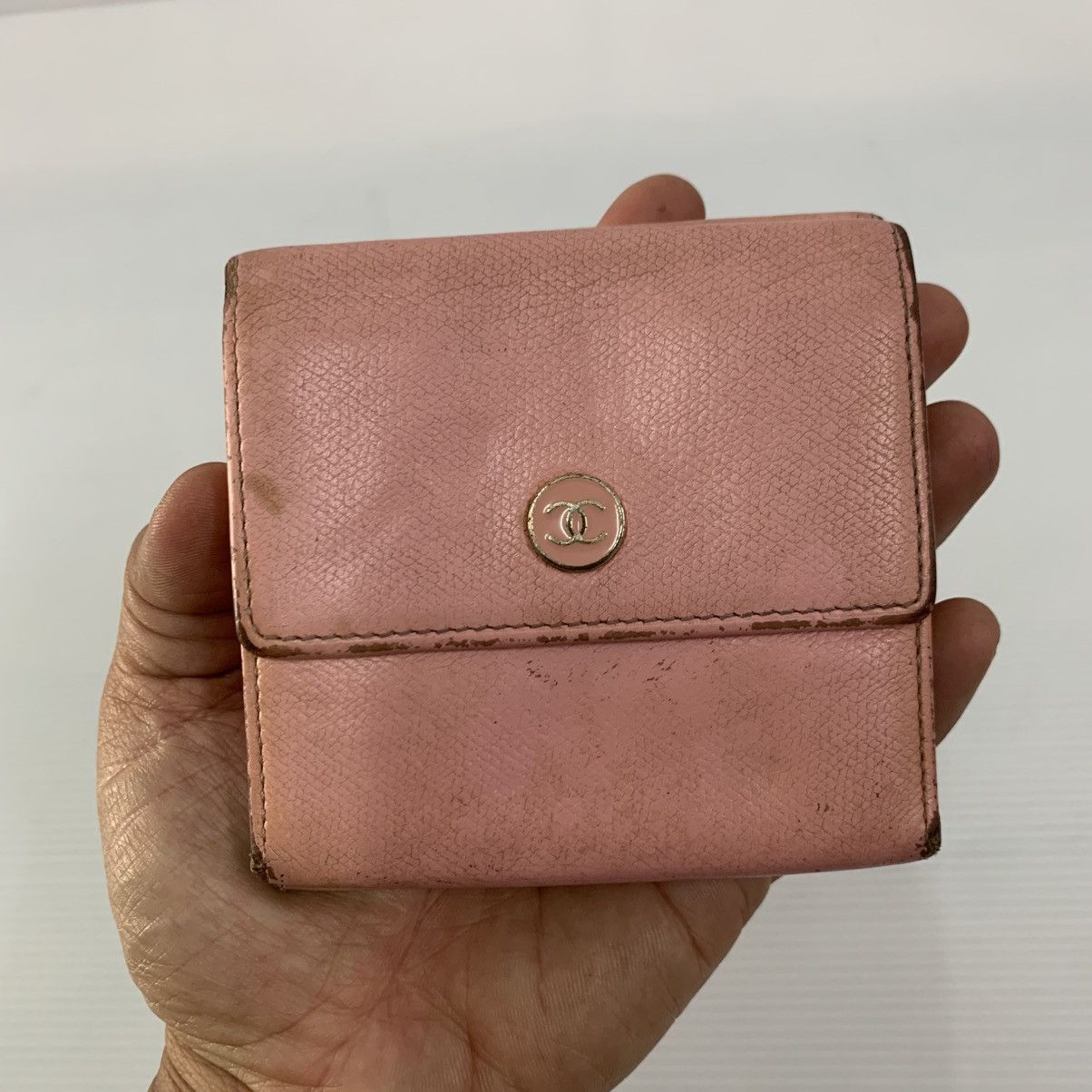 Chanel Chanel Leather Pink Wallet Size ONE SIZE - 2 Thumbnail