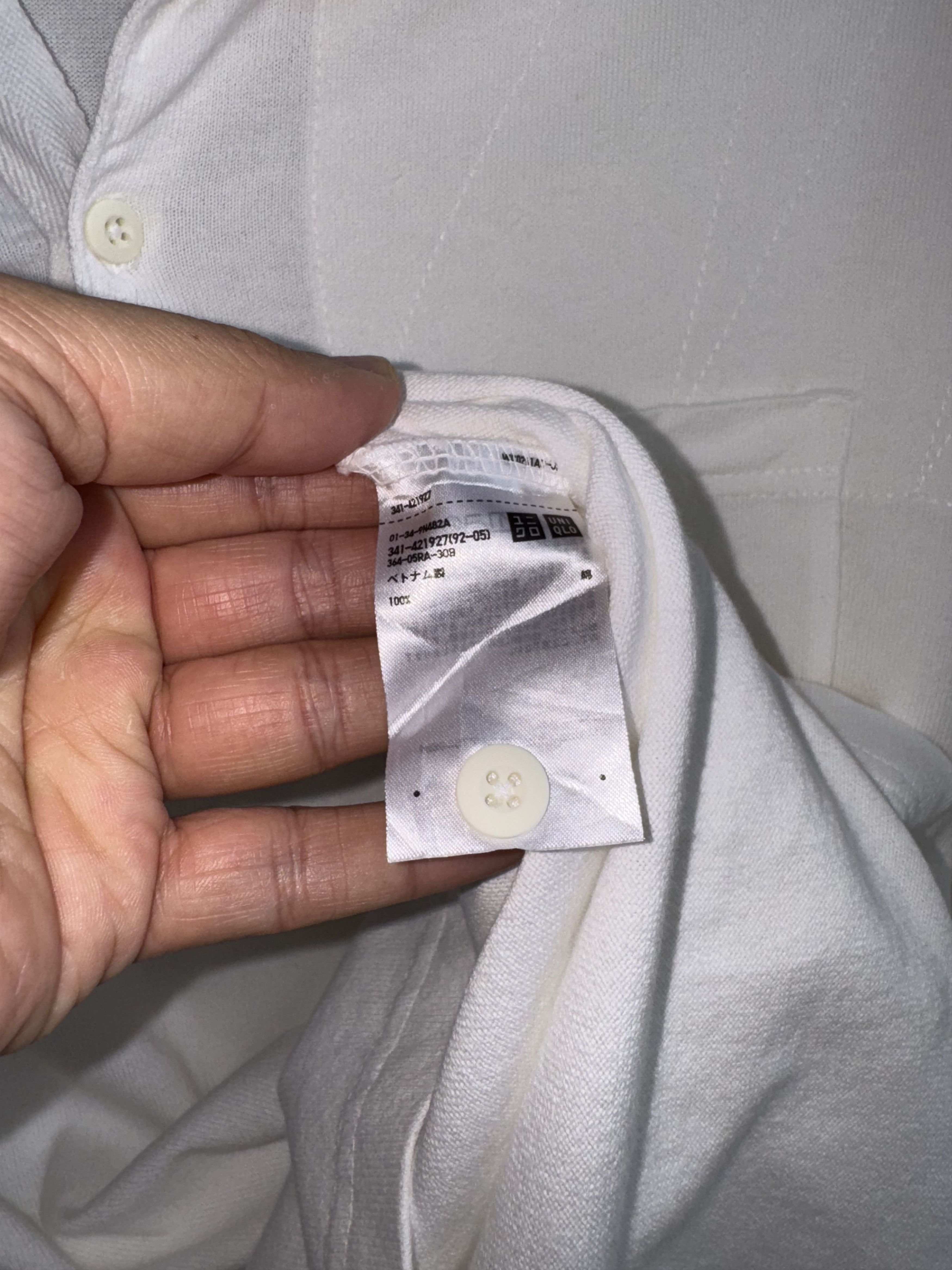 Engineered Garments × Uniqlo Engineered Garments White Button Up Uniqlo Shirt Size US M / EU 48-50 / 2 - 5 Thumbnail