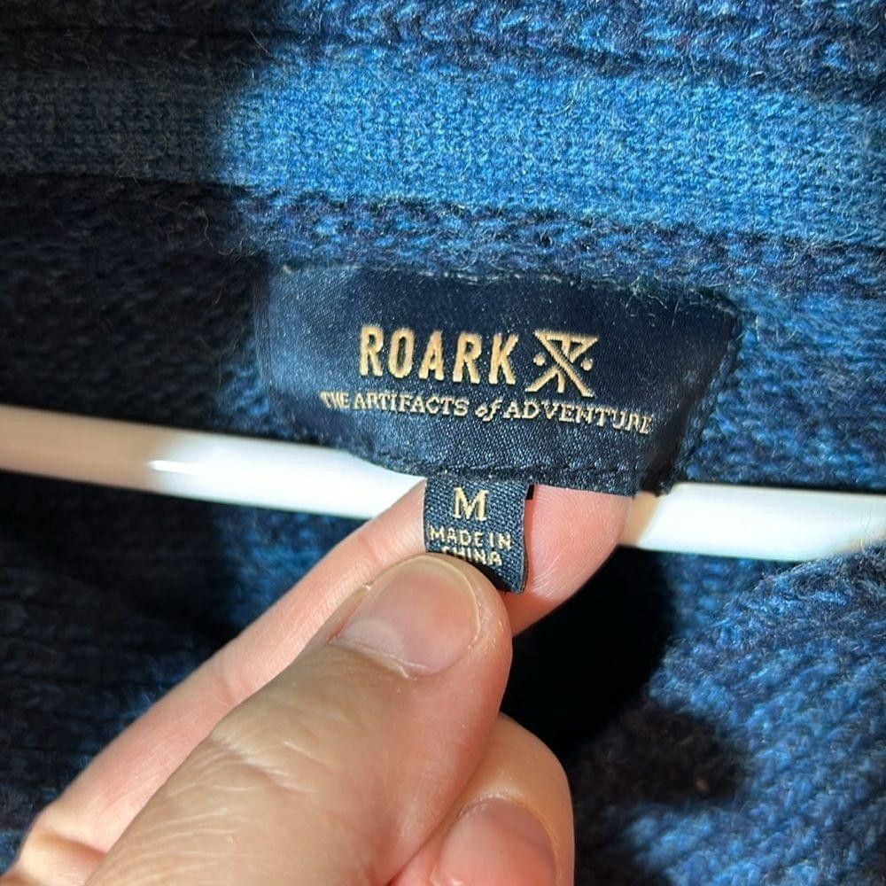 Roark Size medium men’s Roark cotton Aztec cowl sweater Size US M / EU 48-50 / 2 - 3 Thumbnail