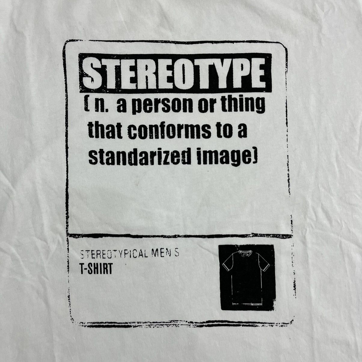 Rare Maison Margiela Stereotype White T-shirt