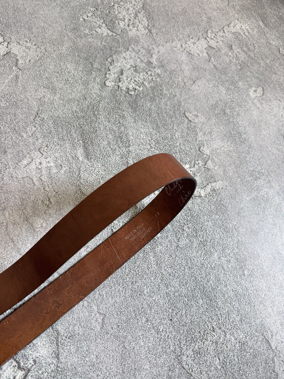 Designer × Love Moschino × Moschino Cheap and chic Moschino brown leather belt vintage Size ONE SIZE - 4 Thumbnail