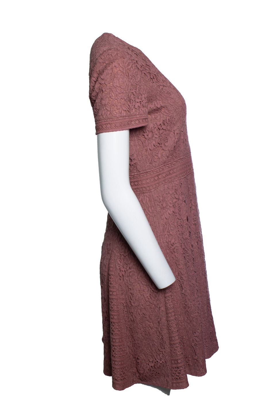 Burberry Burberry, Mauve dress in old pink Size M / US 6-8 / IT 42-44 - 4 Thumbnail