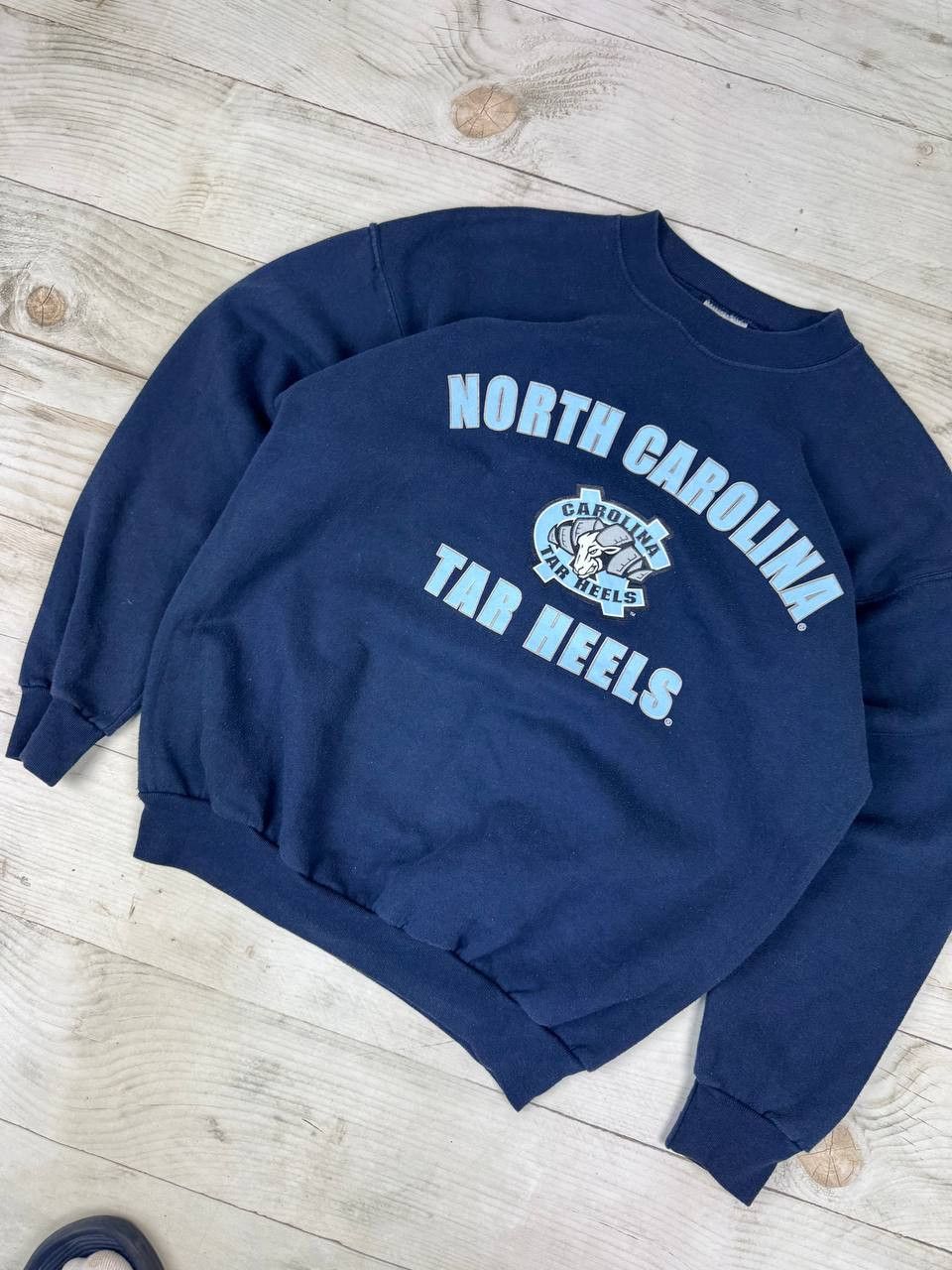 Hanes Vintage North Carolina Tar Heels Sweatshirt 90s Hanes Size US M / EU 48-50 / 2 - 3 Thumbnail