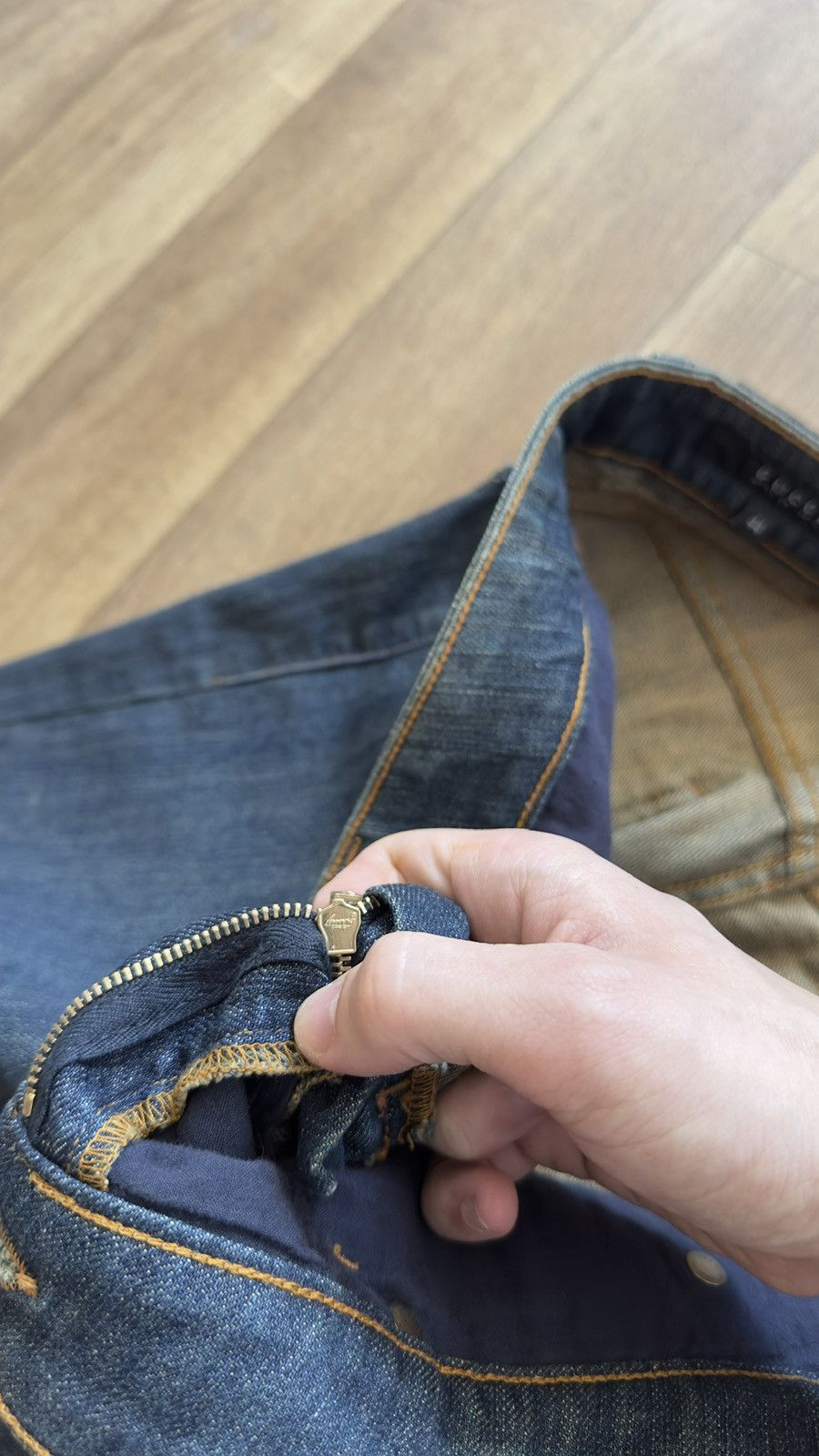Gucci Gucci Archive Embroidered "G" Logo Denim Jeans Made in Italy Size 30" / US 8 / IT 44 - 18 Thumbnail