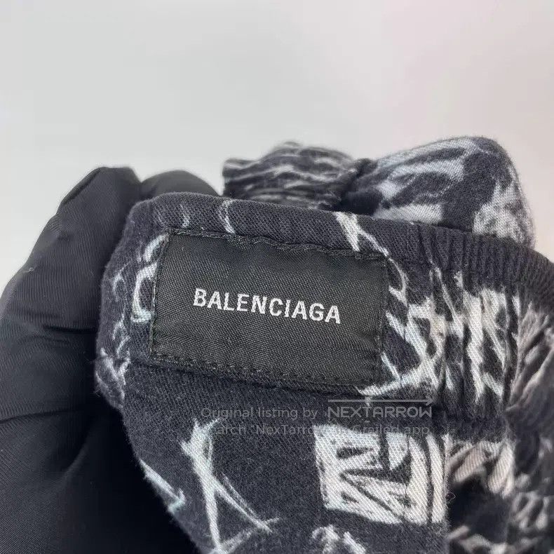 Balenciaga Balenciaga Eiffel Tower print denim pants Size US 28 / EU 44 - 3 Thumbnail