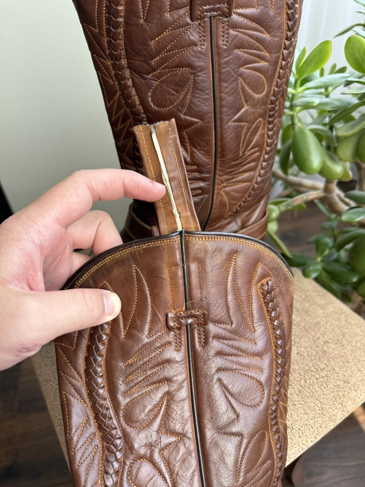 Cowboy Equipment Vintage Rancho Western Cowboy Boots Biker Celine Vibe Size US 9 / EU 42 - 17 Thumbnail