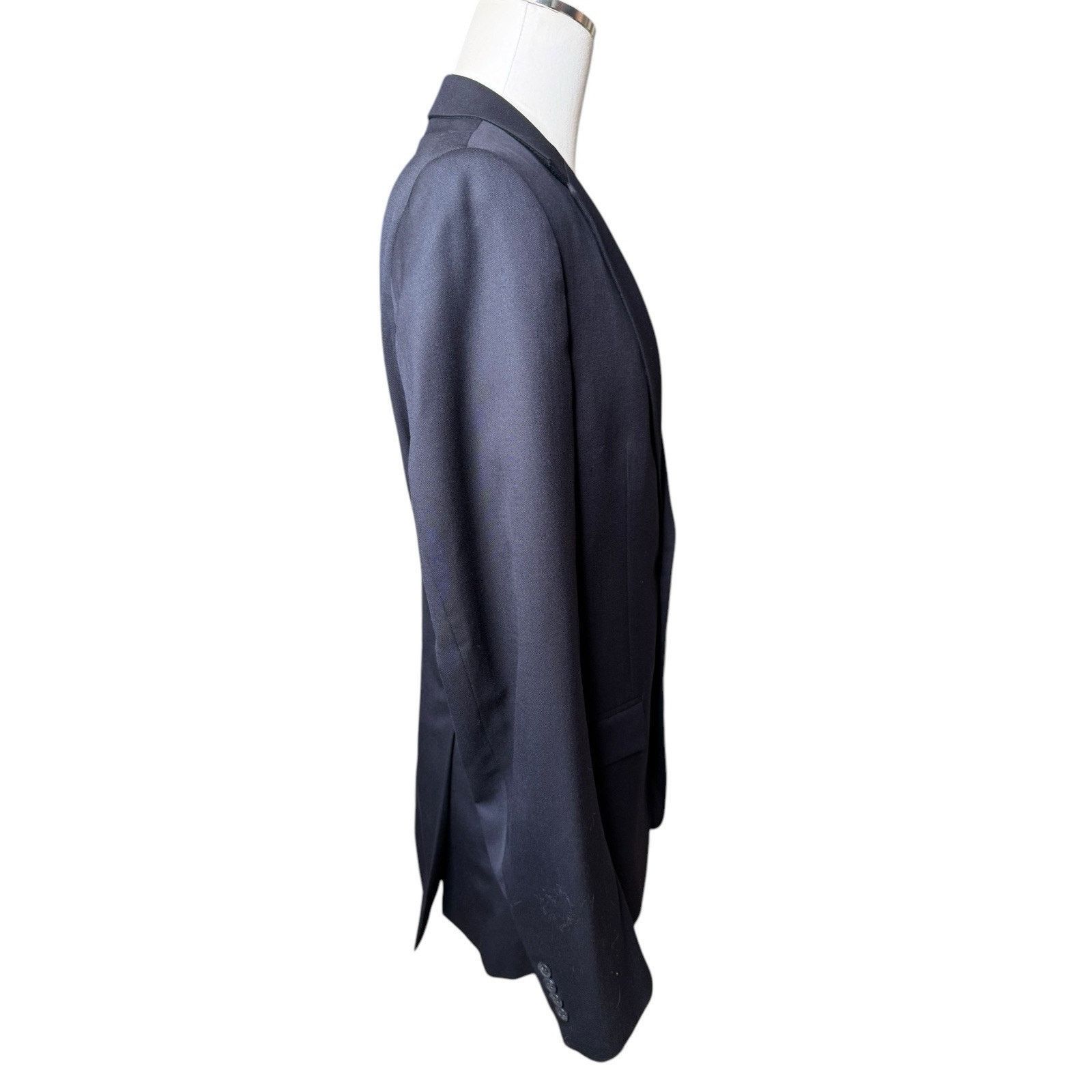 Tommy Hilfiger Tommy Hilfiger Blazer Men’s 44XL Navy Blue Sport Coat Jacket Size 44L - 6 Thumbnail
