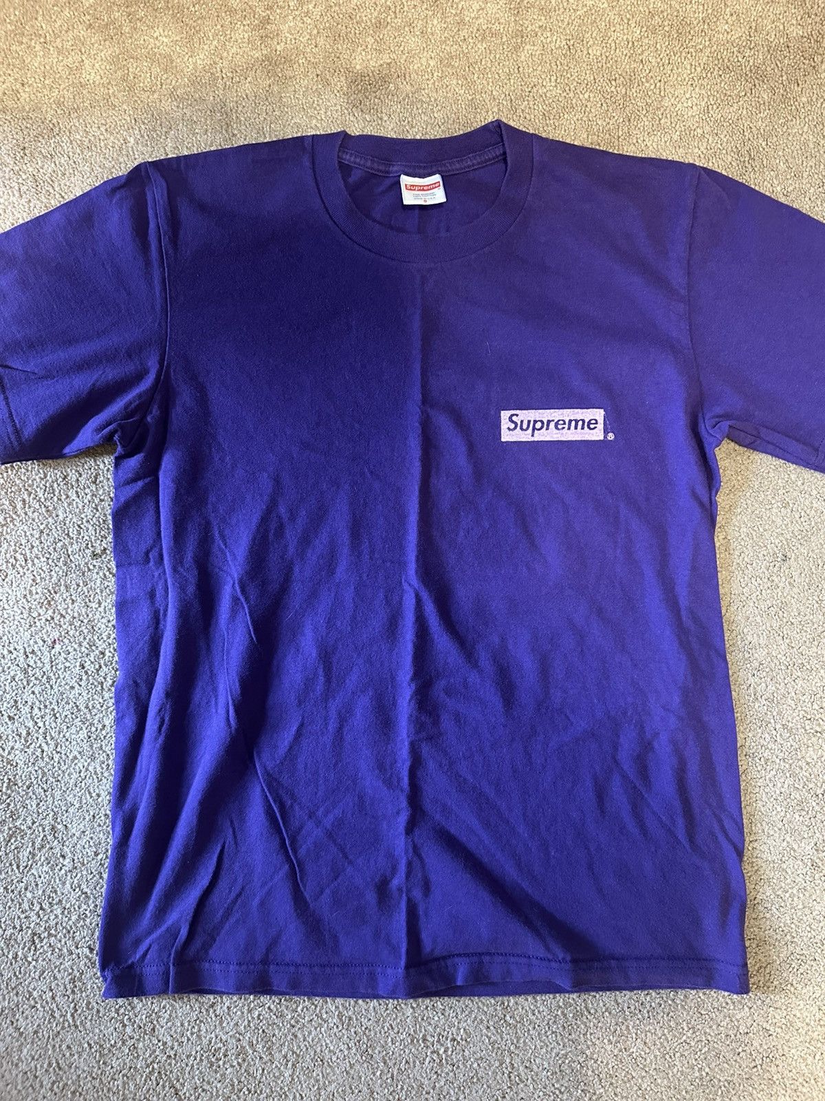 Supreme Supreme tee Size US S / EU 44-46 / 1 - 1 Thumbnail