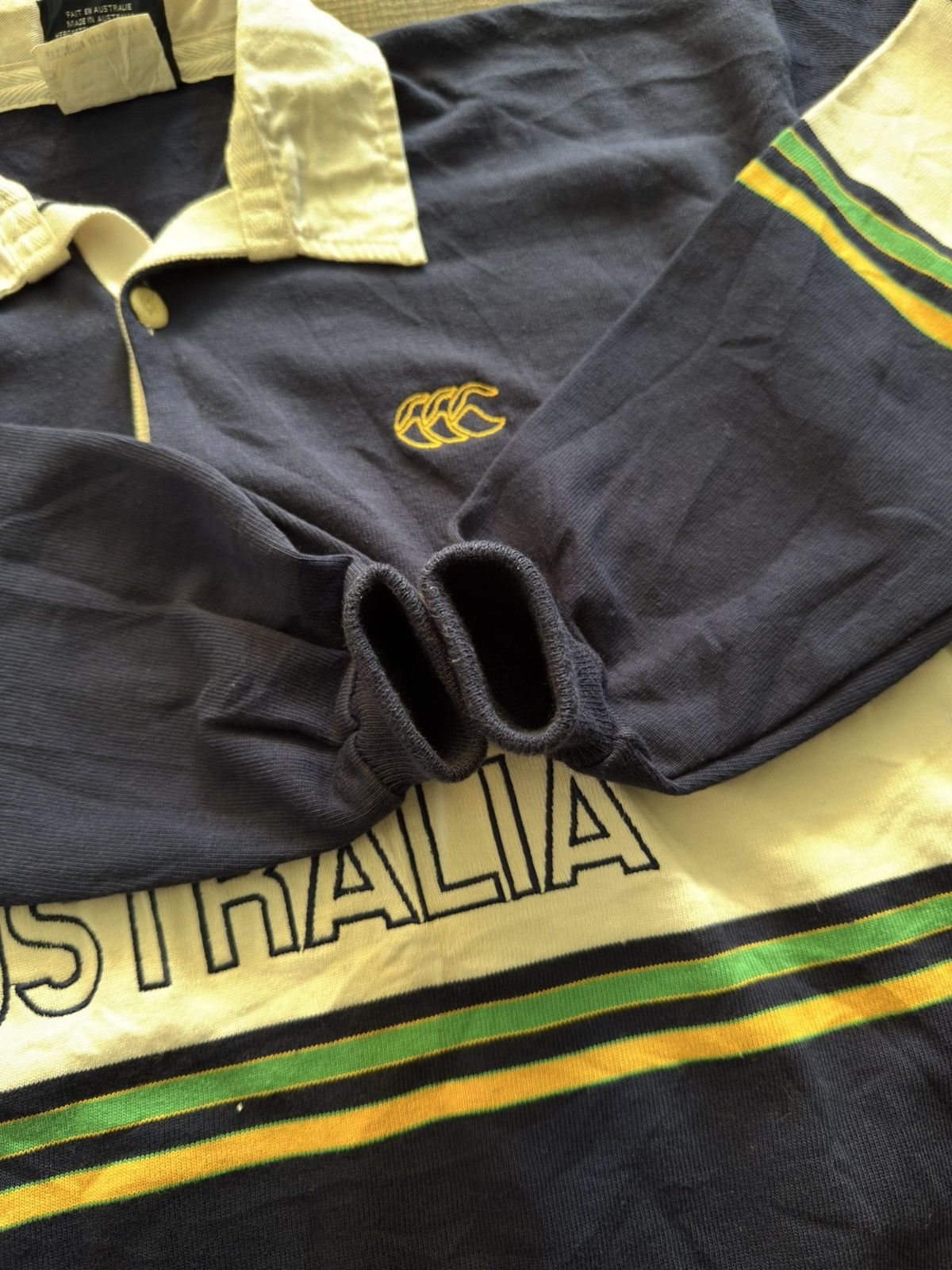 Canterbury of New Zealand Vintage Canterbury Australia Rugby Shirt Size US M / EU 48-50 / 2 - 5 Thumbnail