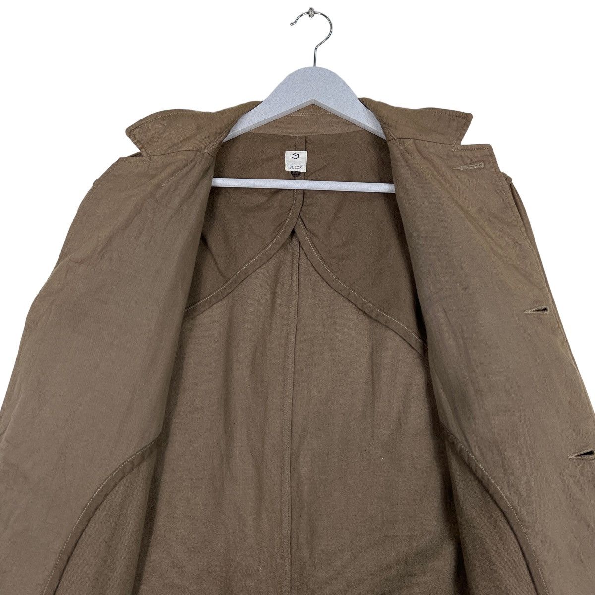 Slick 🔥 RICH BROWN SLICK CHORE JACKET Size US M / EU 48-50 / 2 - 12 Thumbnail