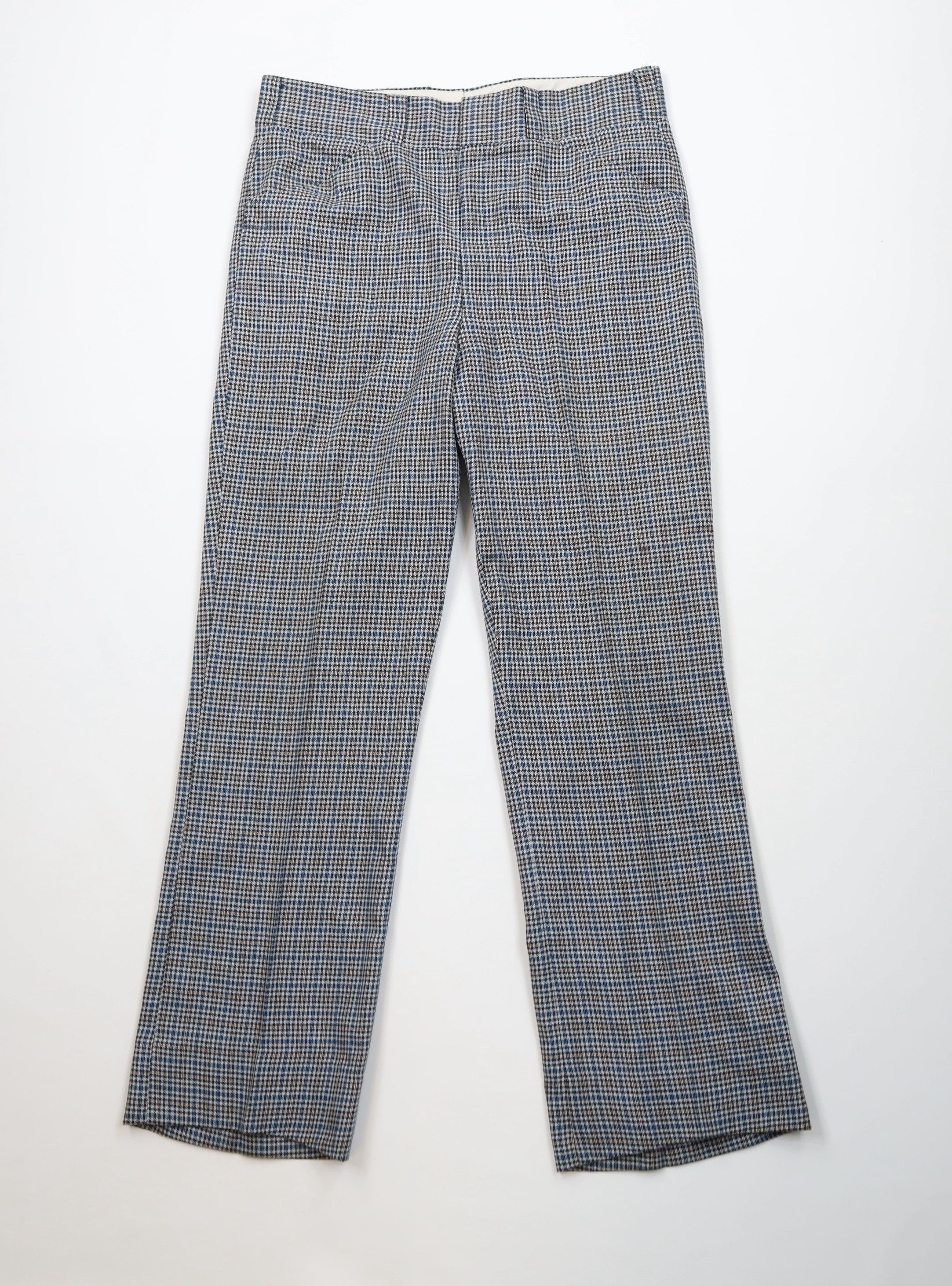 Vintage Vintage 60s 70s Streetwear Bell Bottoms Pants Plaid USA Size US 34 / EU 50 - 1 Thumbnail