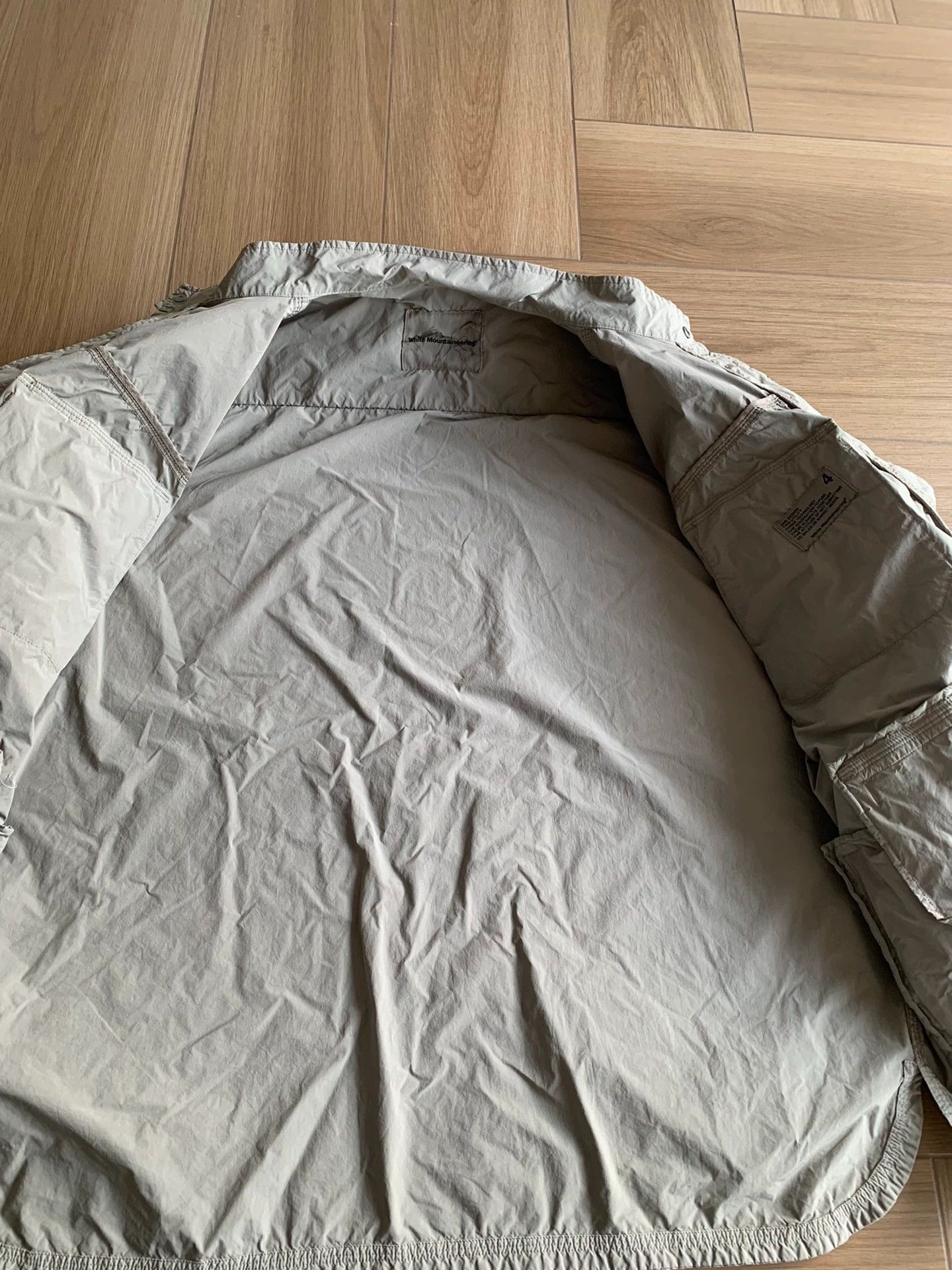 White Mountaineering White Mountaineering Men's 4-Pocket Gray Tech Jacket 4 New Size US XL / EU 56 / 4 - 2 Thumbnail