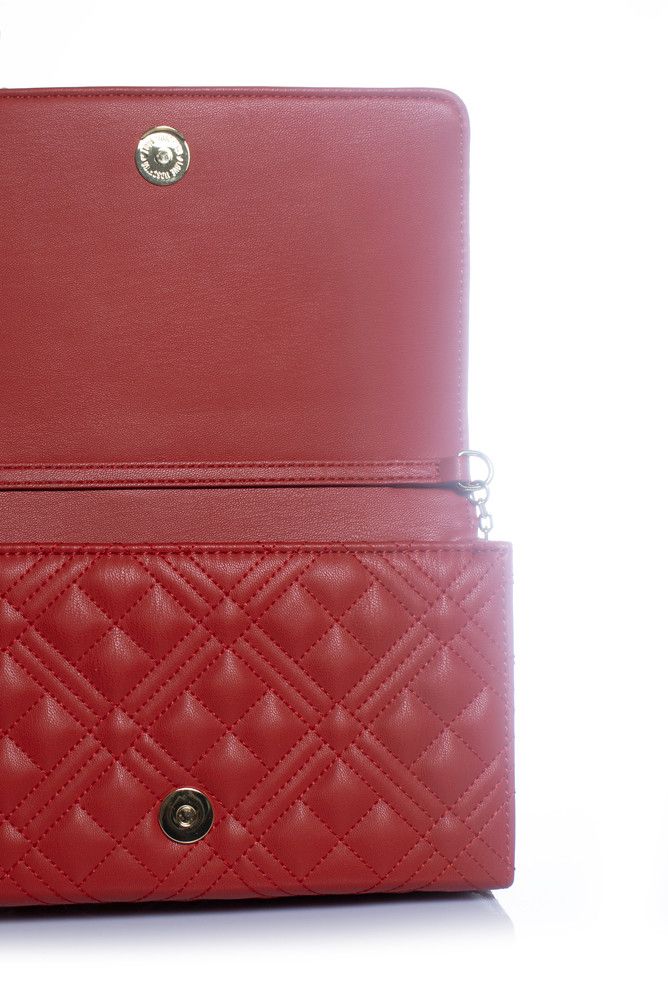 Love Moschino Love Moschino, red quilted shoulder bag Size ONE SIZE - 8 Thumbnail