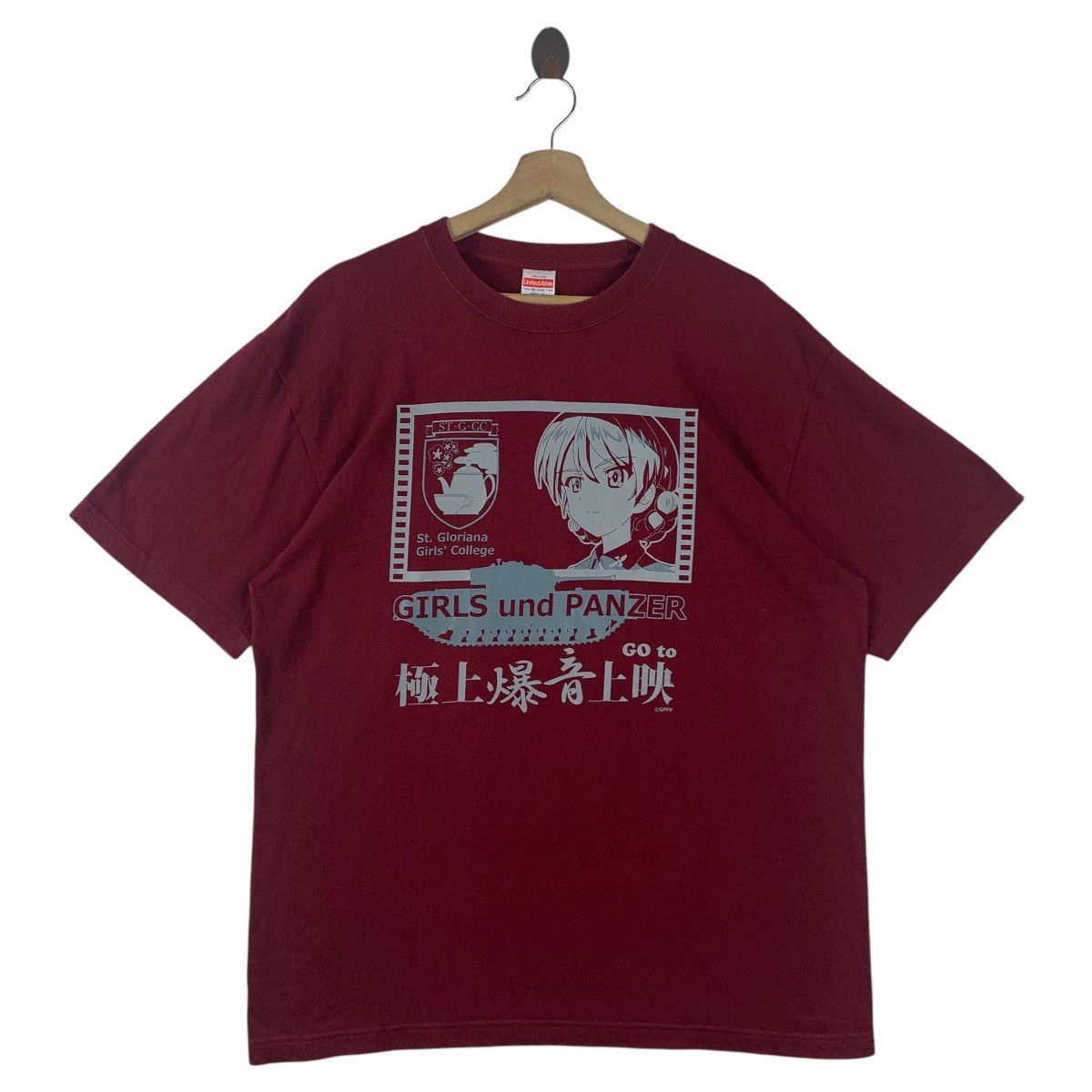 GIRLZ Und PUNZER japanese anime tee
