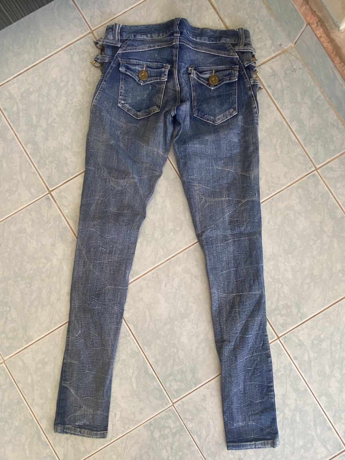 If Six Was Nine Dig Deef Distressed Punk Pants - look like hysteric glamour Size 31" - 10 Thumbnail