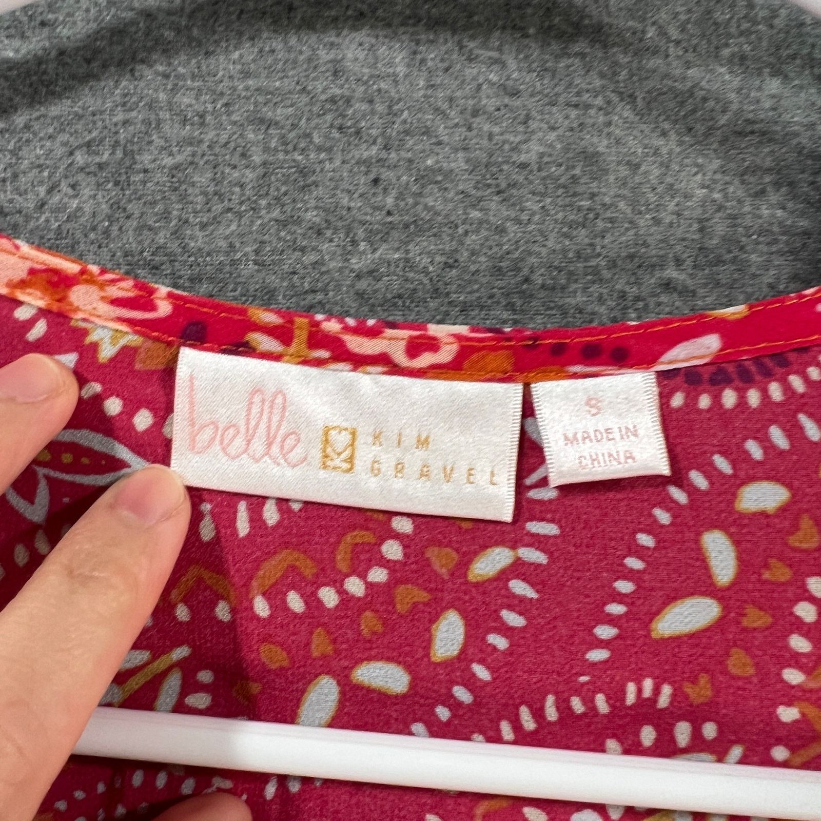 Other Belle by Kim Gravel Border Print Woven Cardigan Size S / US 4 / IT 40 - 3 Thumbnail