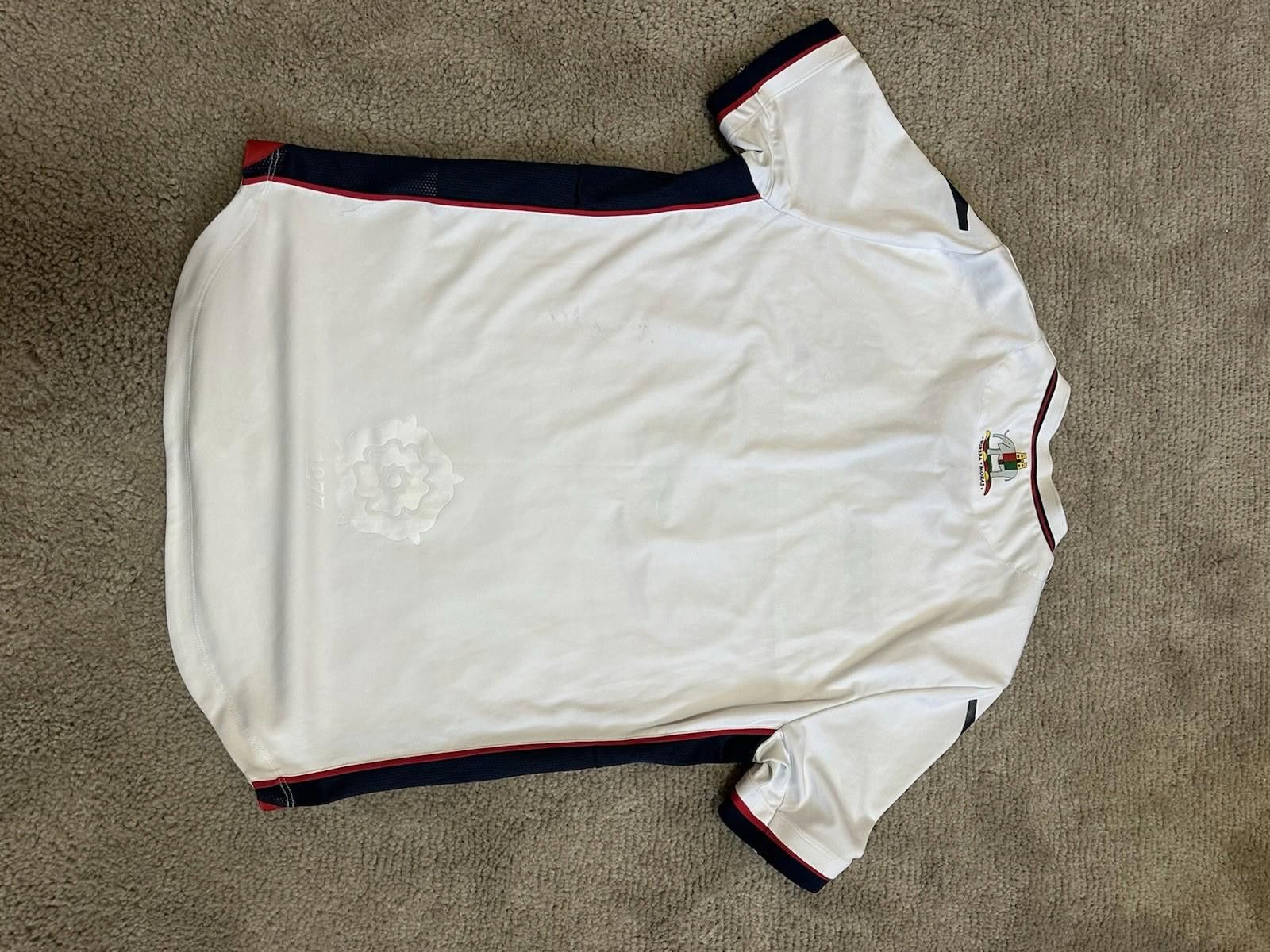 Macron Bolton Wanderers Jersey 2018/2019 Home Football Soccer Size US M / EU 48-50 / 2 - 6 Thumbnail