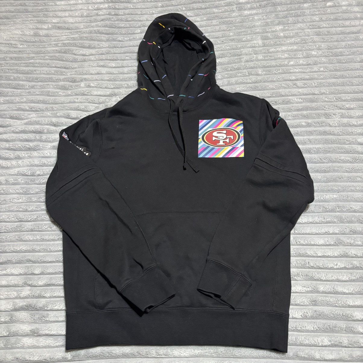 Nike NIKE San Francisco 49ers 2023 Crucial Catch Therma Pullover Size US S / EU 44-46 / 1 - 1 Thumbnail