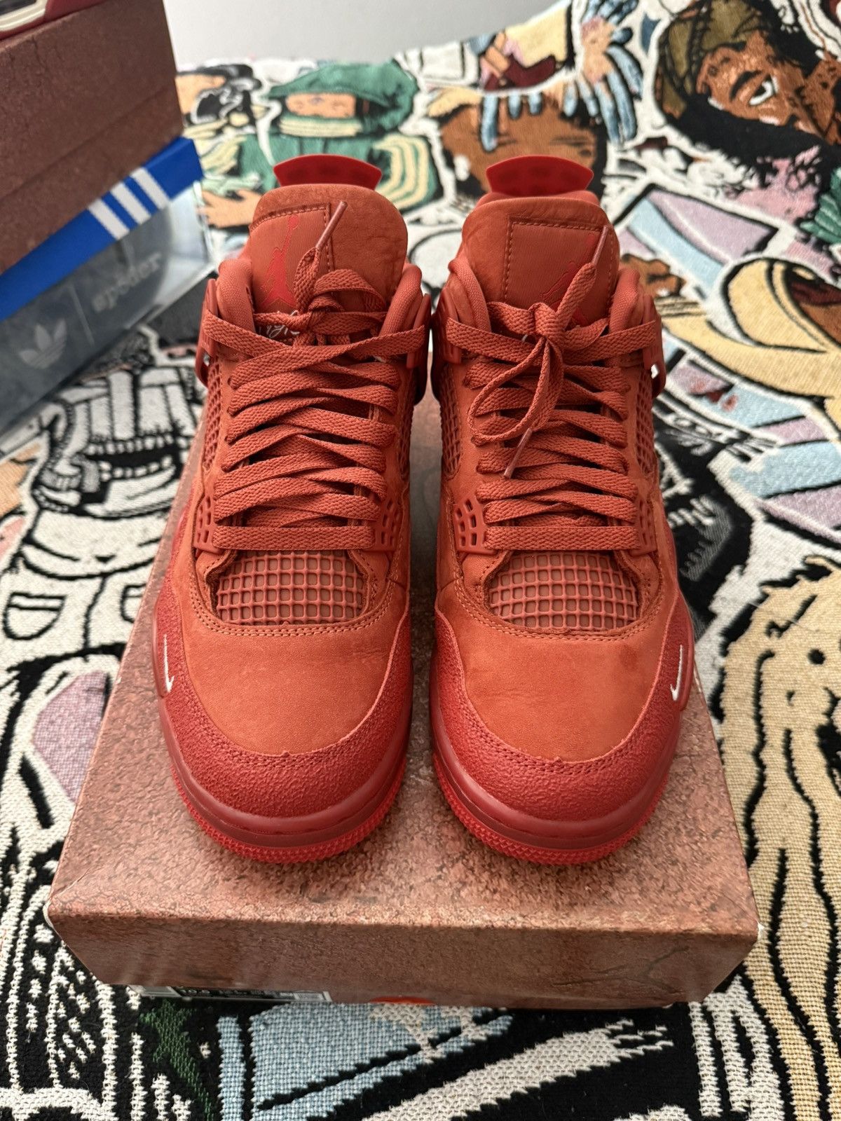 Jordan Brand AJ4 x Nigel Sylvester Brick by Brick Size US 9 / EU 42 - 1 Thumbnail
